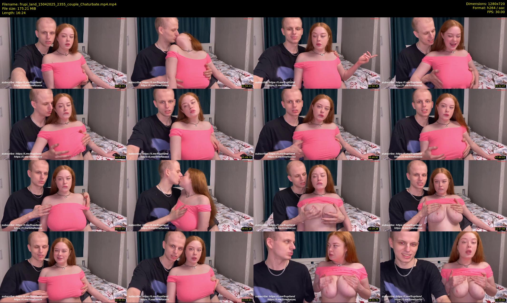 frupi_land — 17 minute Chaturbate couple cam show recording, 720p, Apr 15, 2025