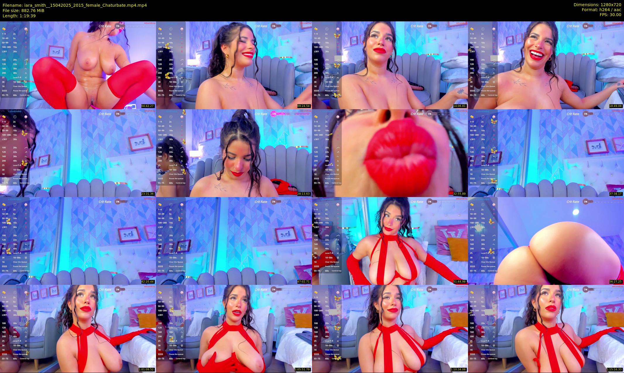 iara_smith_ — 80 minute Chaturbate female cam show recording, 720p, Apr 15, 2025