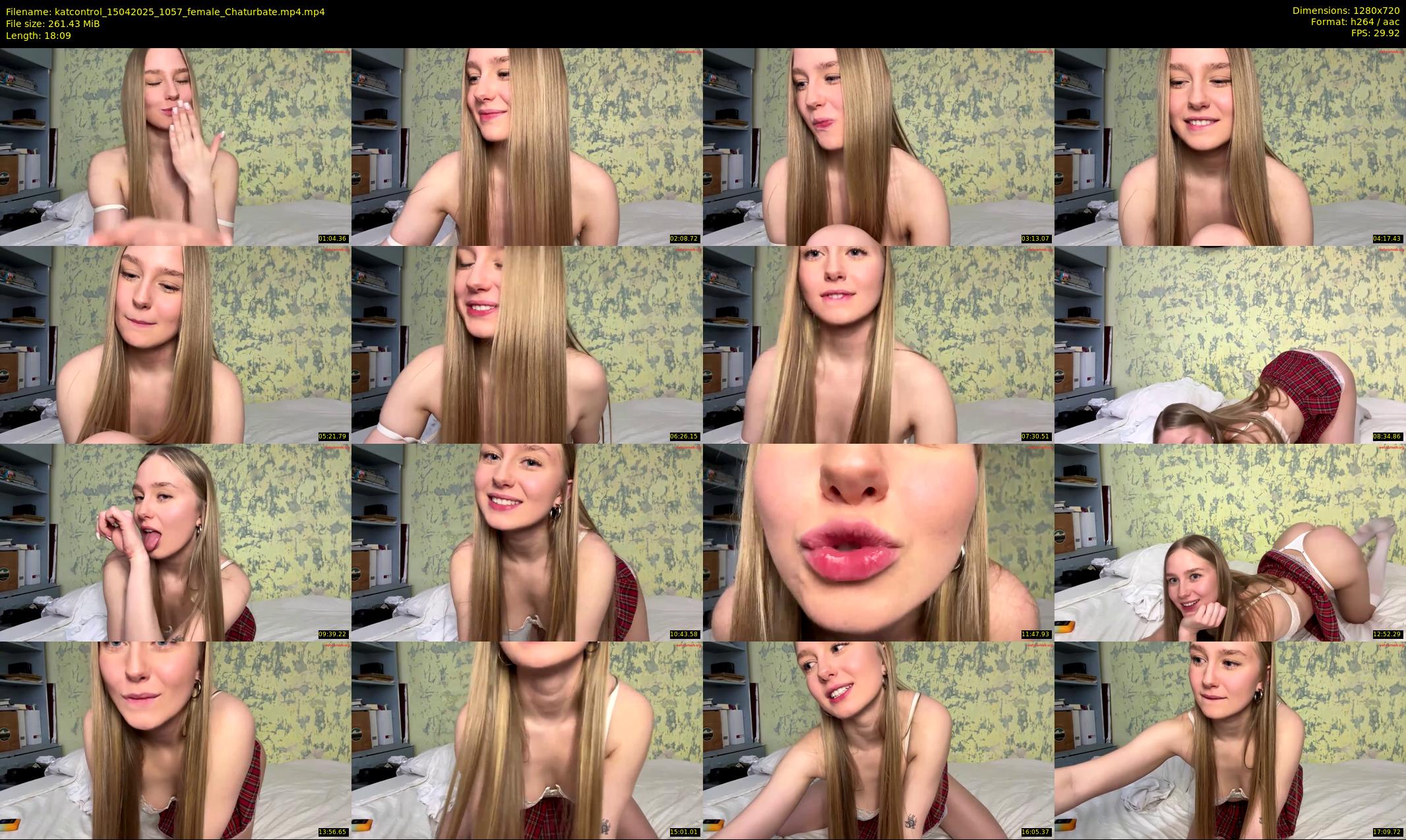 katcontrol — 19 minute Chaturbate female cam show recording, 720p, Apr 15, 2025