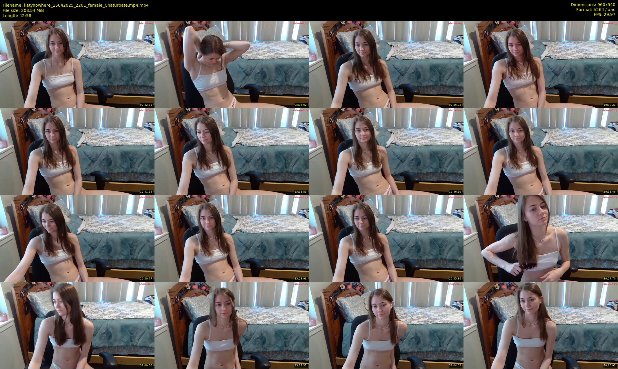 katynowhere — 43 minute Chaturbate female cam show recording, 480p, Apr 15, 2025