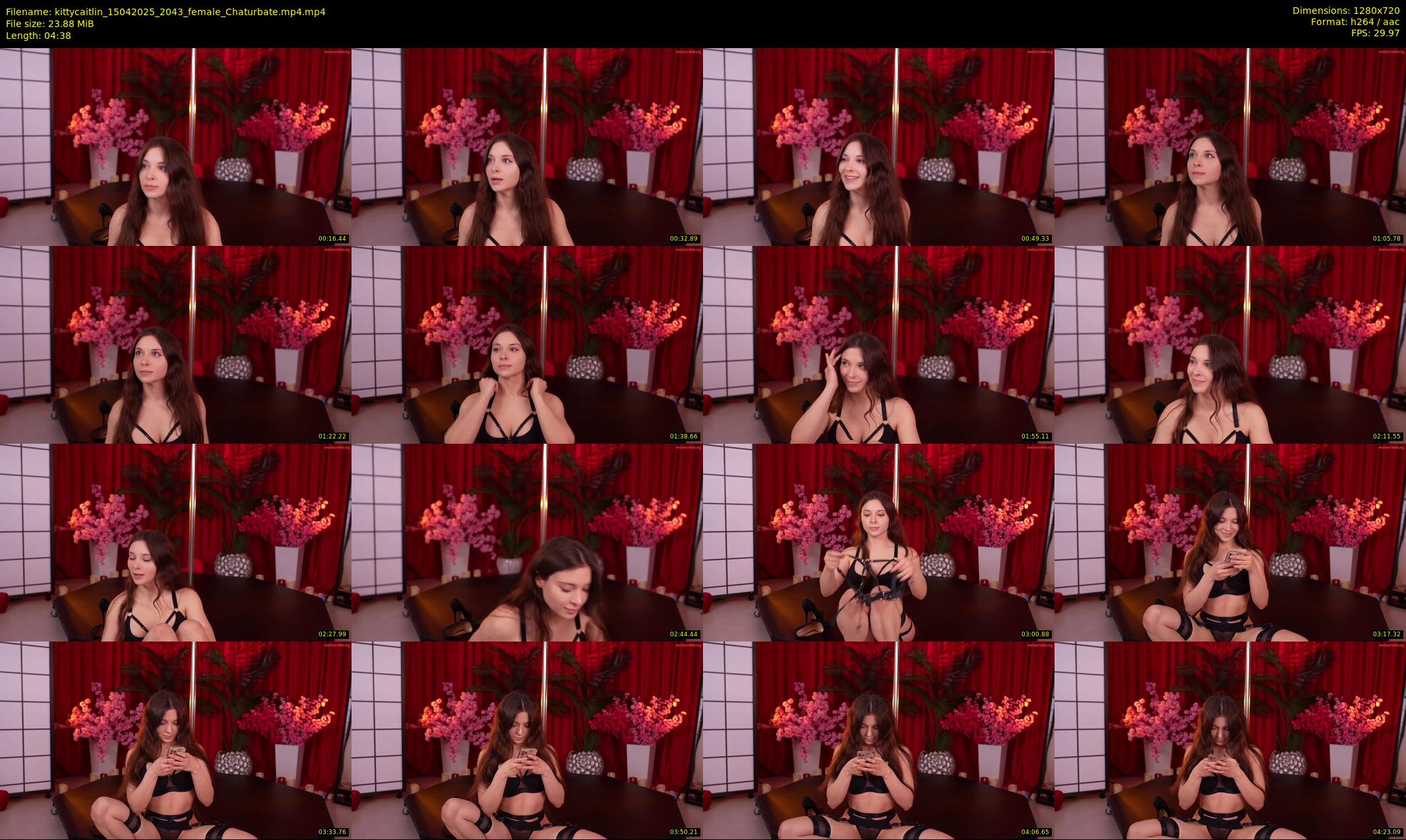 kittycaitlin — 5 minute Chaturbate female cam show recording, 720p, Apr 15, 2025