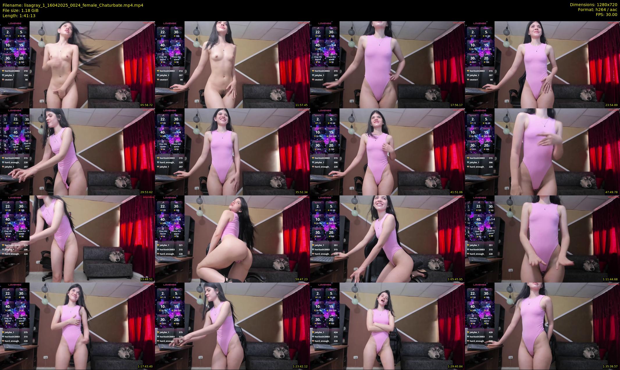 lisagray_1 — 102 minute Chaturbate female cam show recording, 720p, Apr 16, 2025