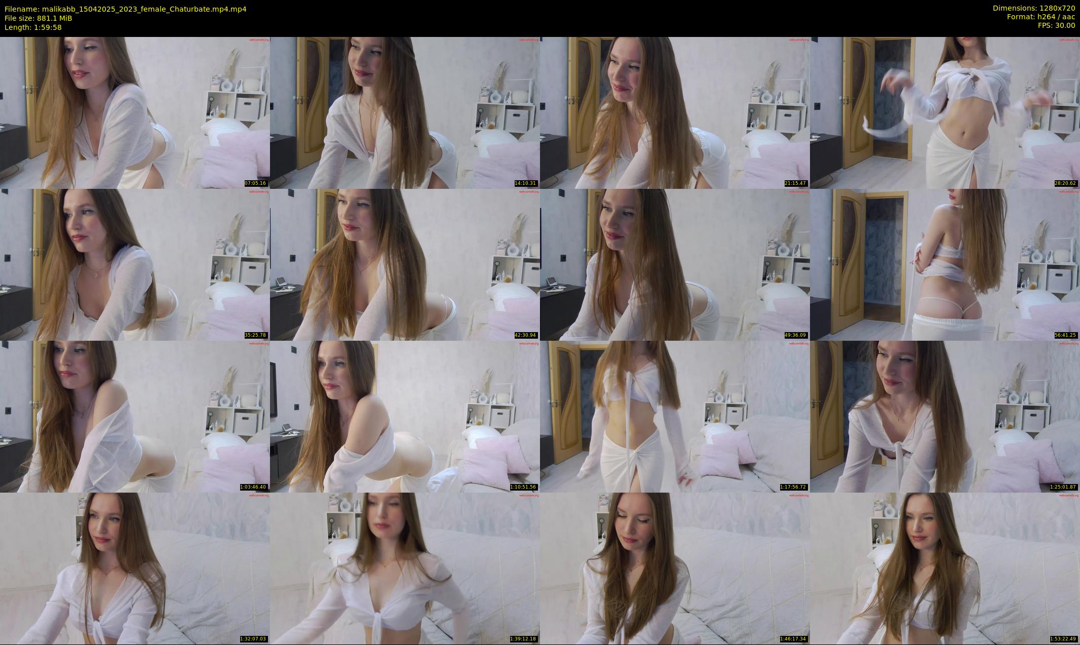 malikabb — 120 minute Chaturbate female cam show recording, 720p, Apr 15, 2025