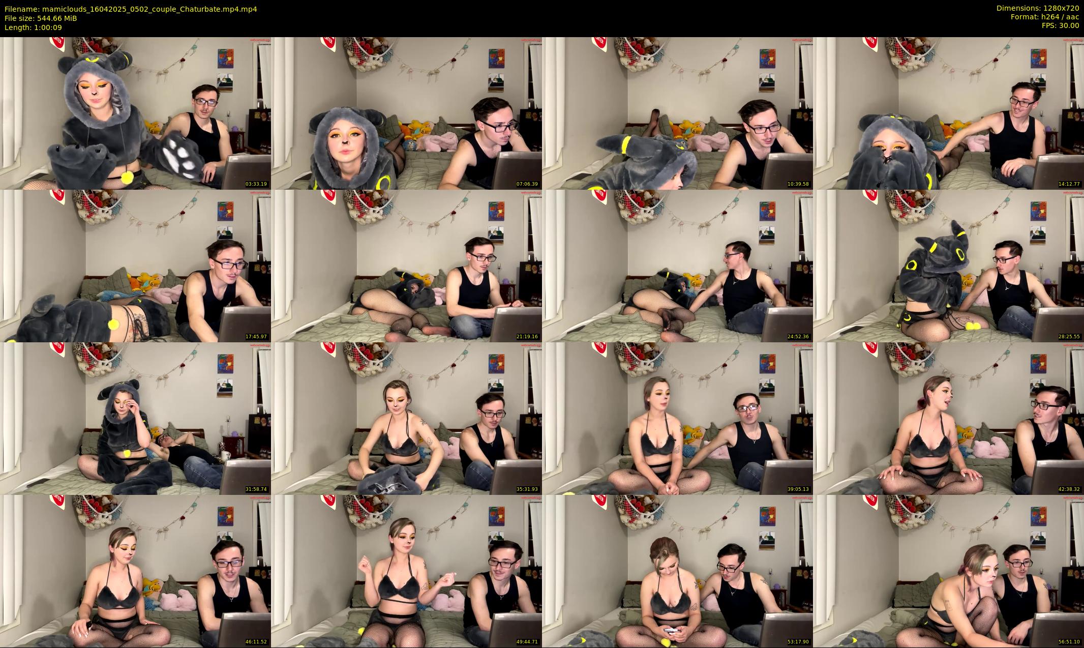 mamiclouds — 61 minute Chaturbate female cam show recording, 720p, Apr 16, 2025