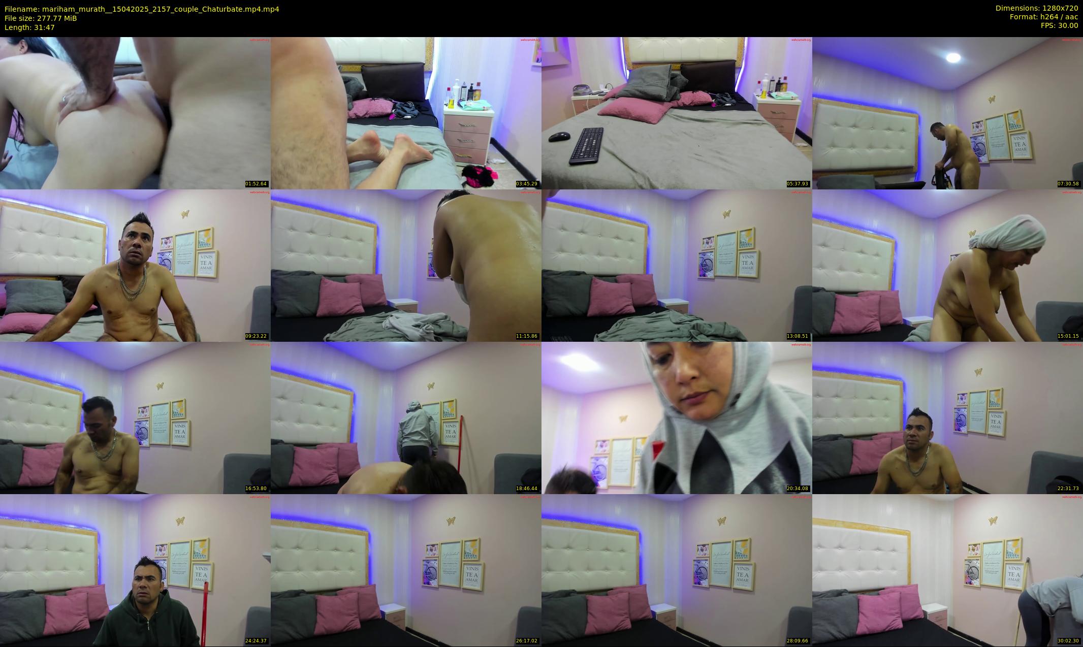 mariham_murath_ — 32 minute Chaturbate couple cam show recording, 720p, Apr 15, 2025