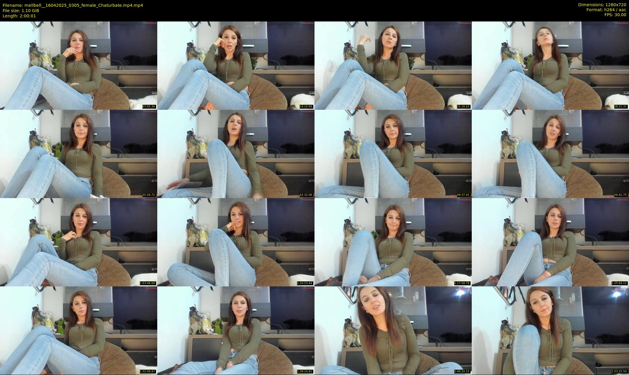 mellbell_ — 121 minute Chaturbate female cam show recording, 720p, Apr 16, 2025