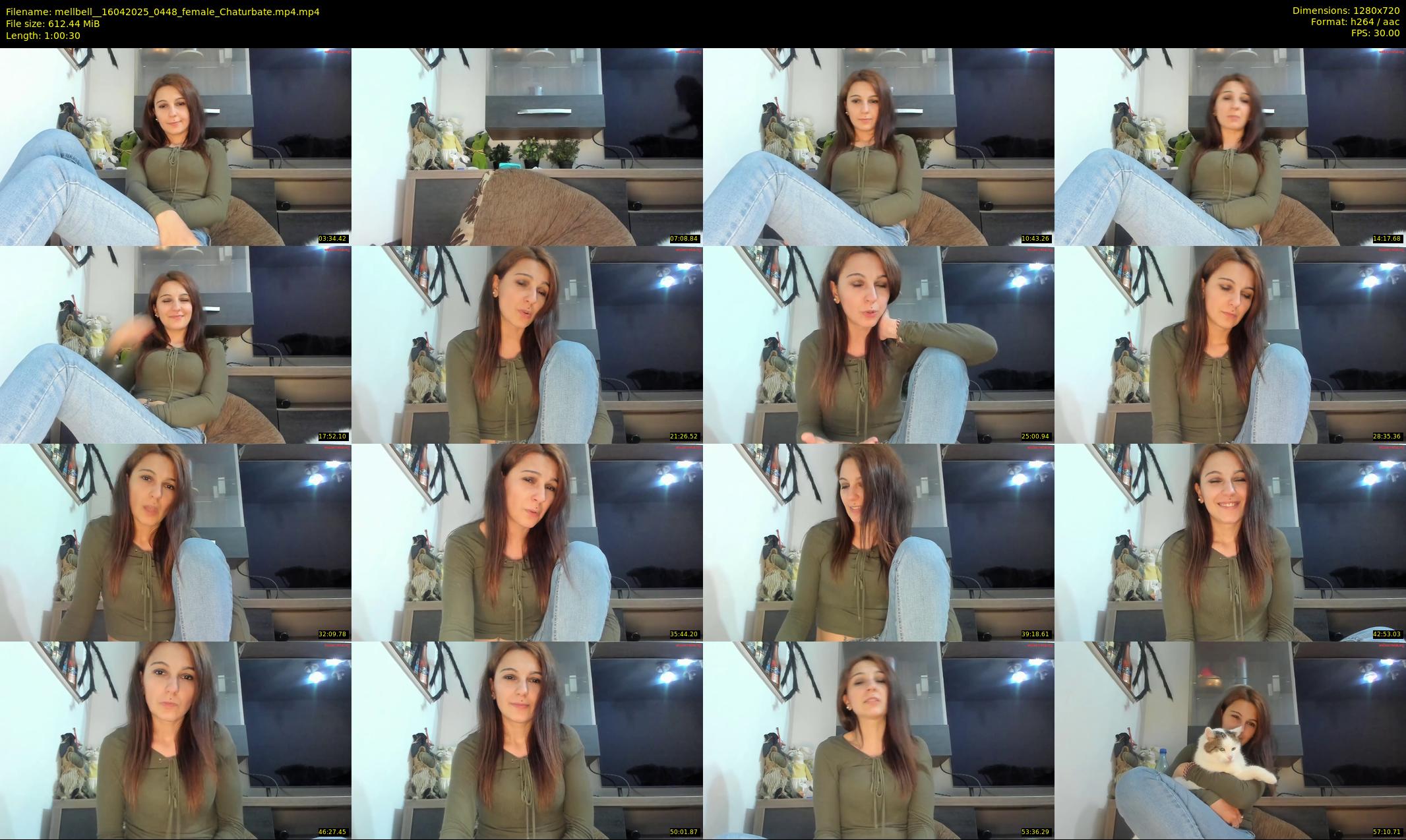 mellbell_ — 61 minute Chaturbate female cam show recording, 720p, Apr 16, 2025