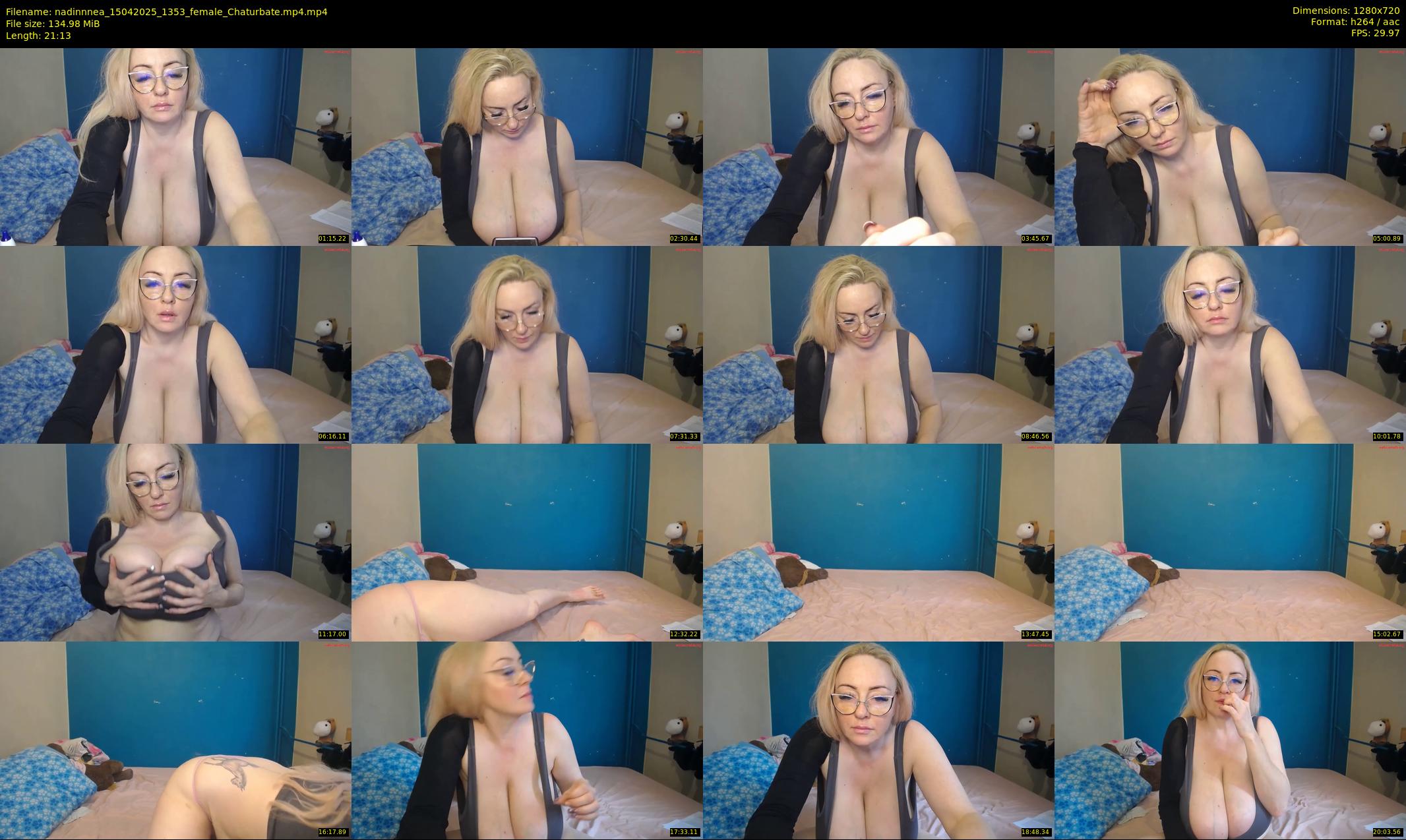 nadinnnea — 22 minute Chaturbate female cam show recording, 720p, Apr 15, 2025