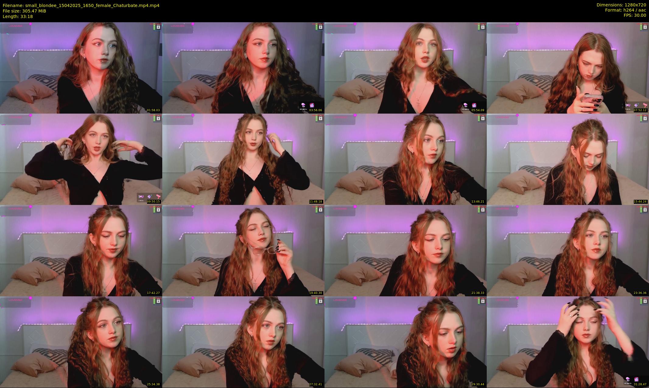 small_blondee — 34 minute Chaturbate female cam show recording, 720p, Apr 15, 2025