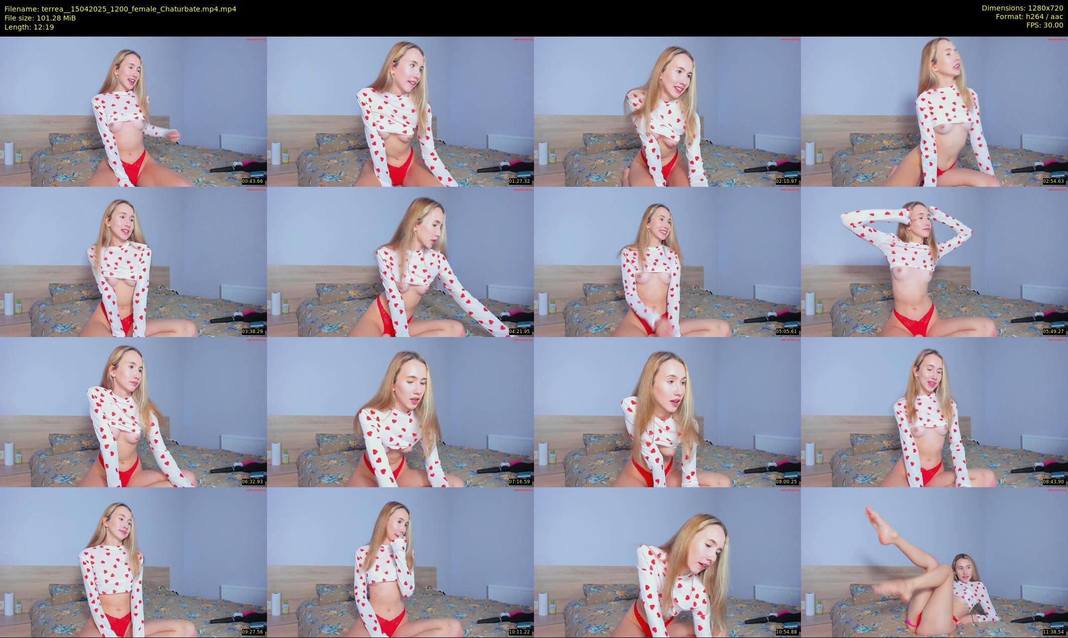 terrea_ — 13 minute Chaturbate female cam show recording, 720p, Apr 15, 2025
