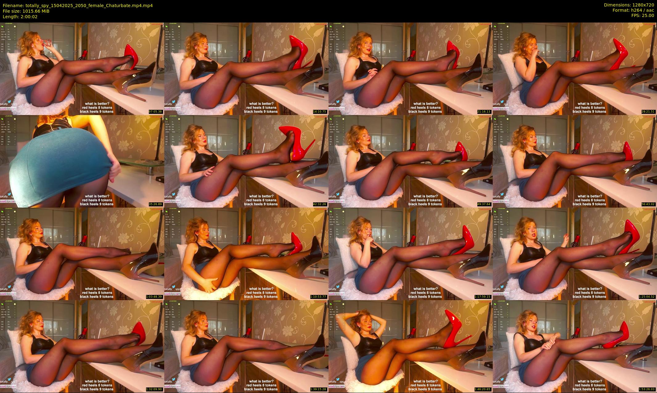 totally_spy — 121 minute Chaturbate female cam show recording, 720p, Apr 15, 2025