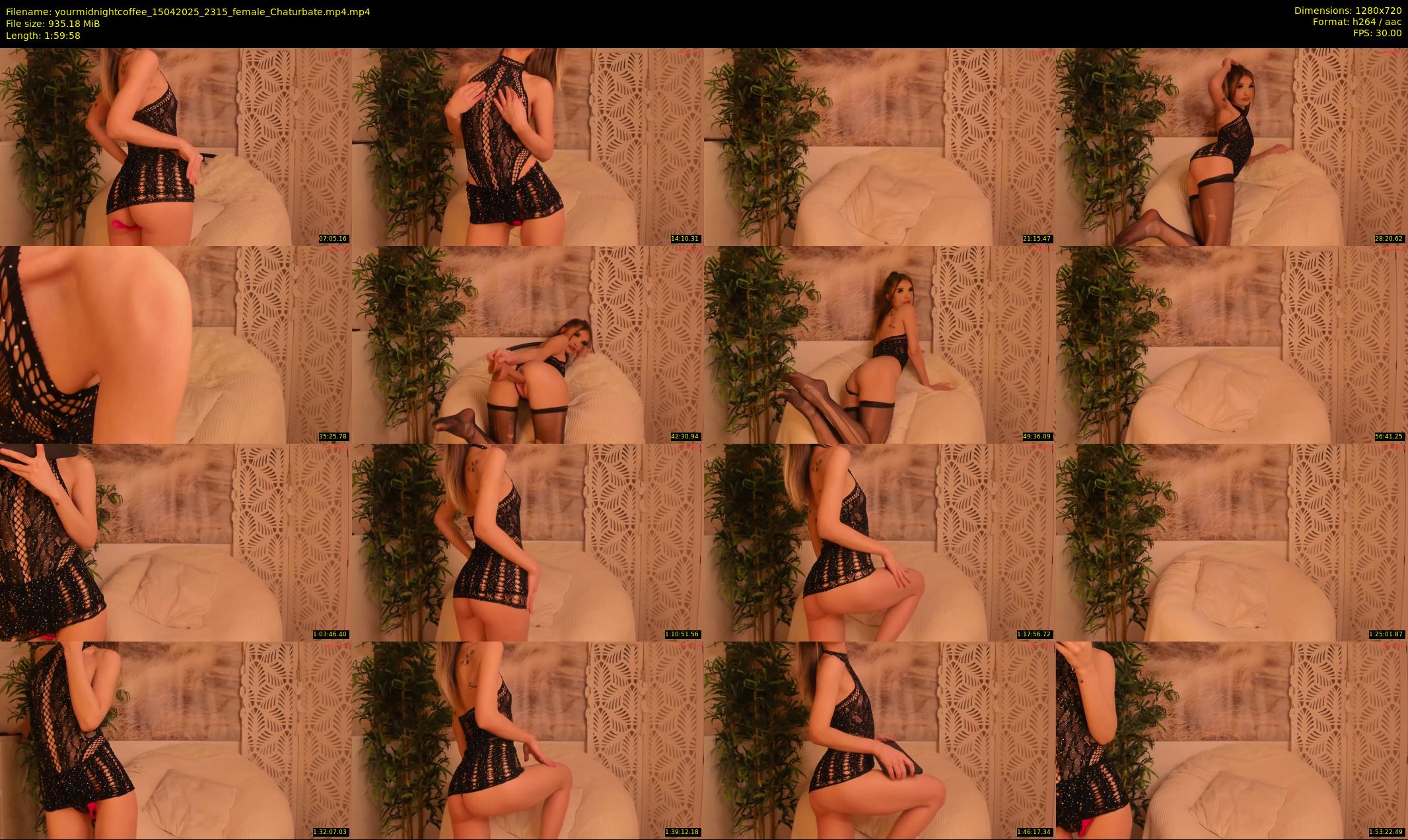 yourmidnightcoffee — 120 minute Chaturbate female cam show recording, 720p, Apr 15, 2025