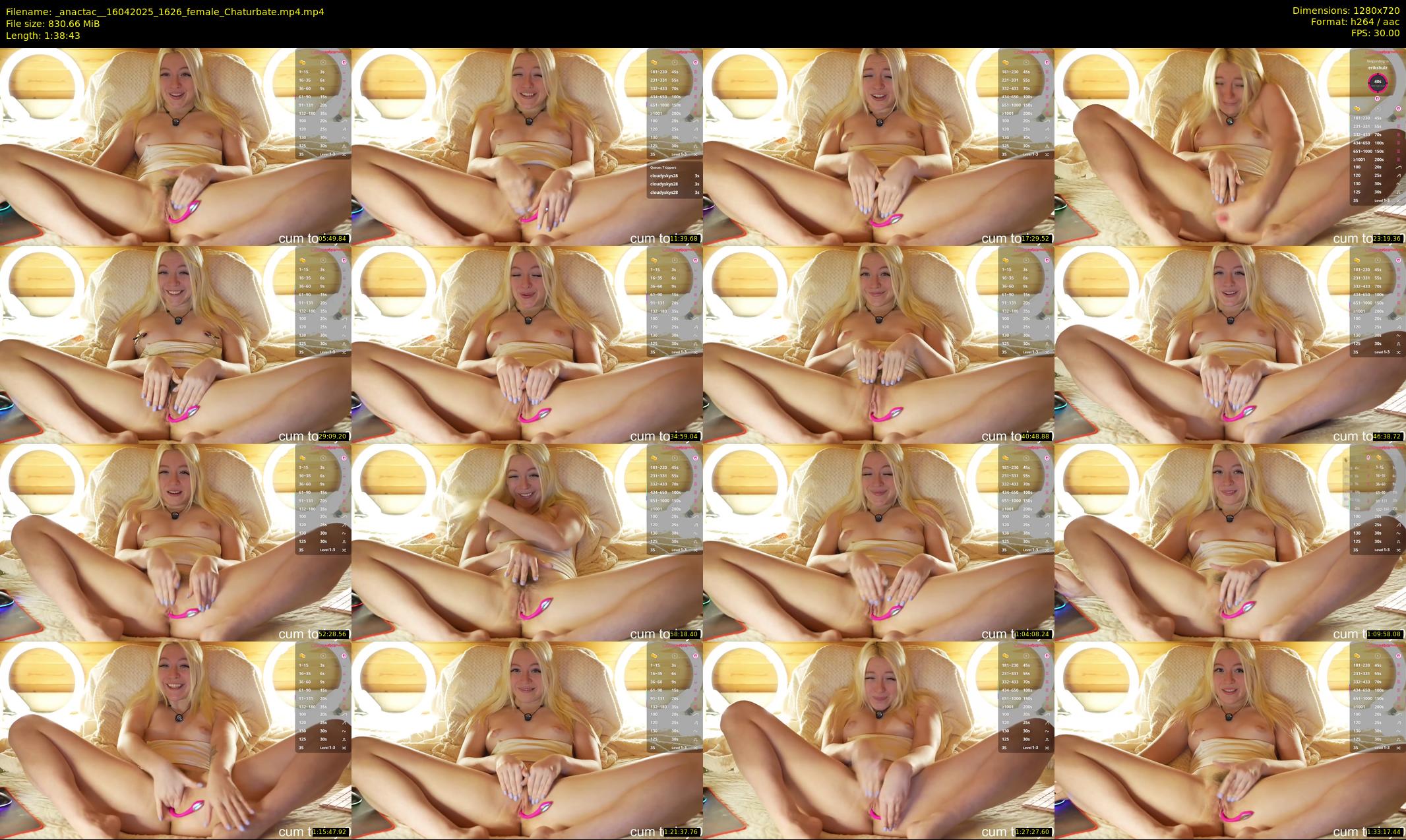 _anactac_ — 99 minute Chaturbate female cam show recording, 720p, Apr 16, 2025