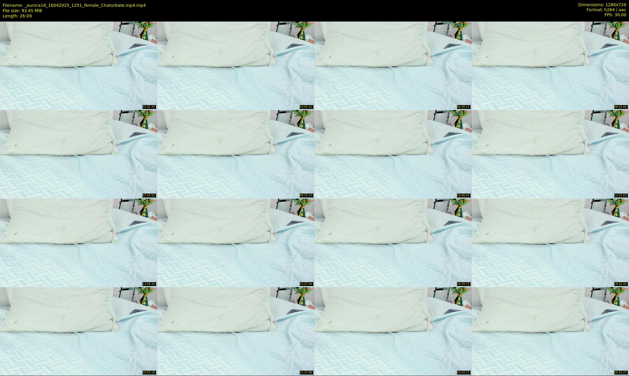 _aurora18 — 27 minute Chaturbate female cam show recording, 720p, Apr 16, 2025