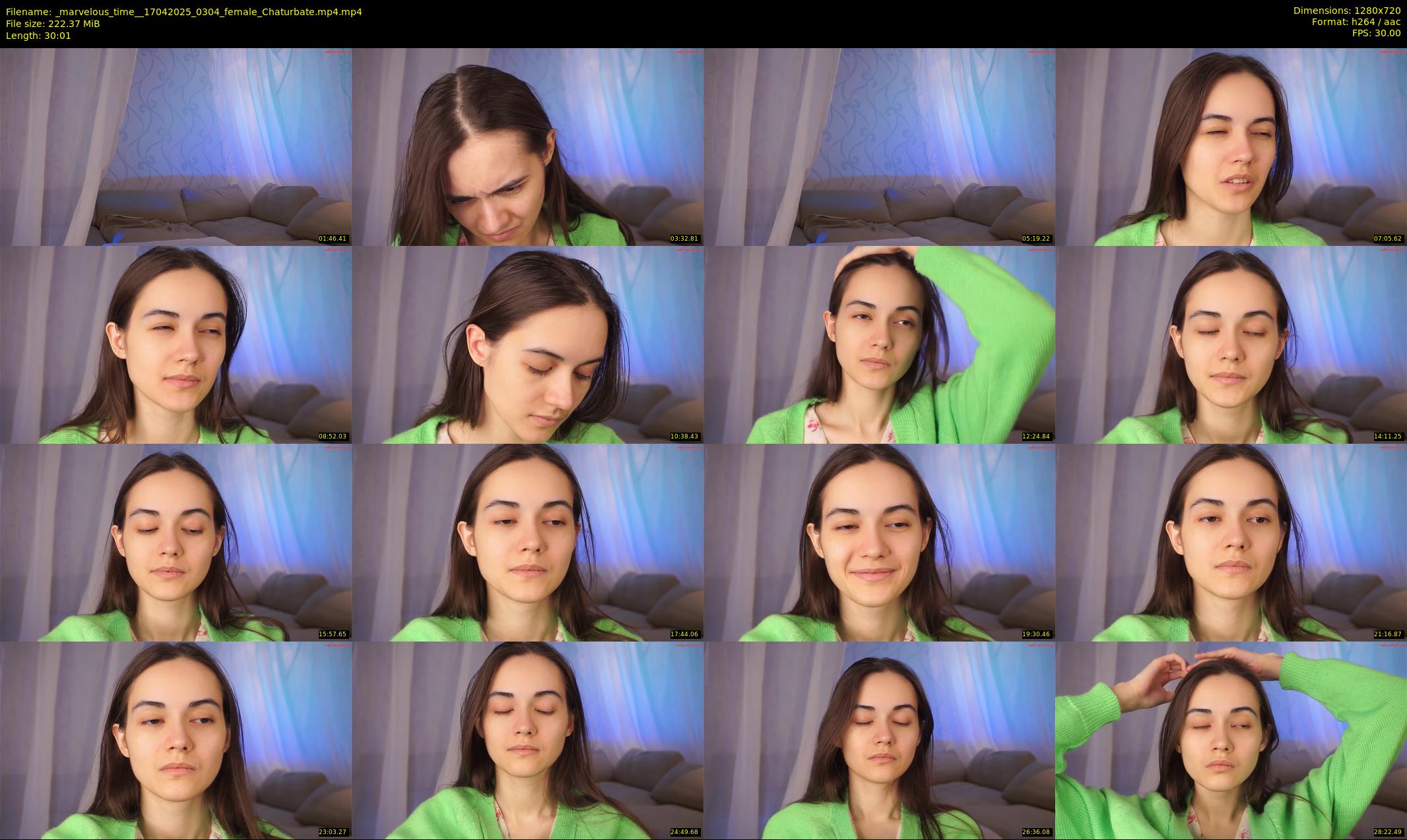 _marvelous_time_ — 31 minute Chaturbate female cam show recording, 720p, Apr 17, 2025