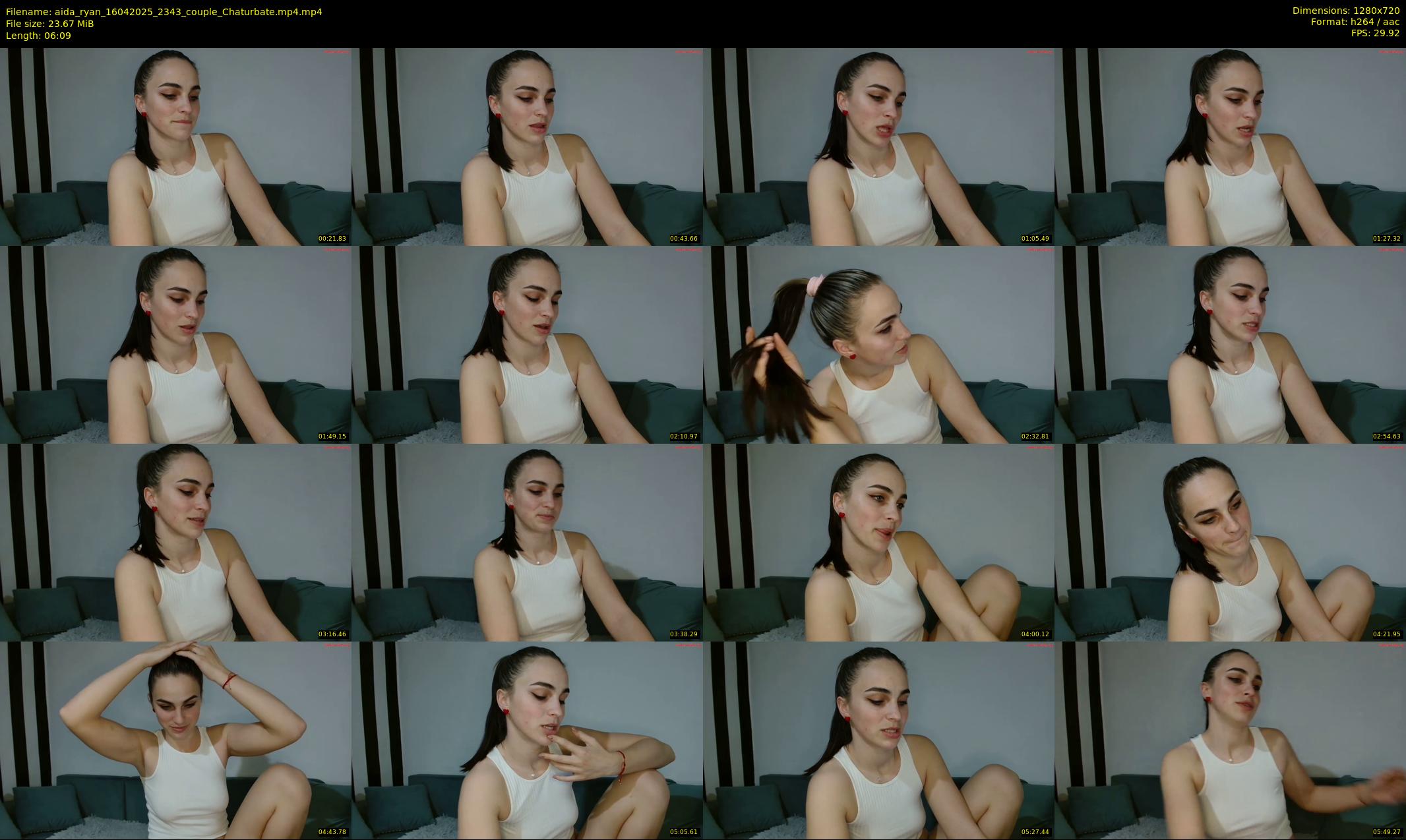 aida_ryan — 7 minute Chaturbate couple cam show recording, 720p, Apr 16, 2025