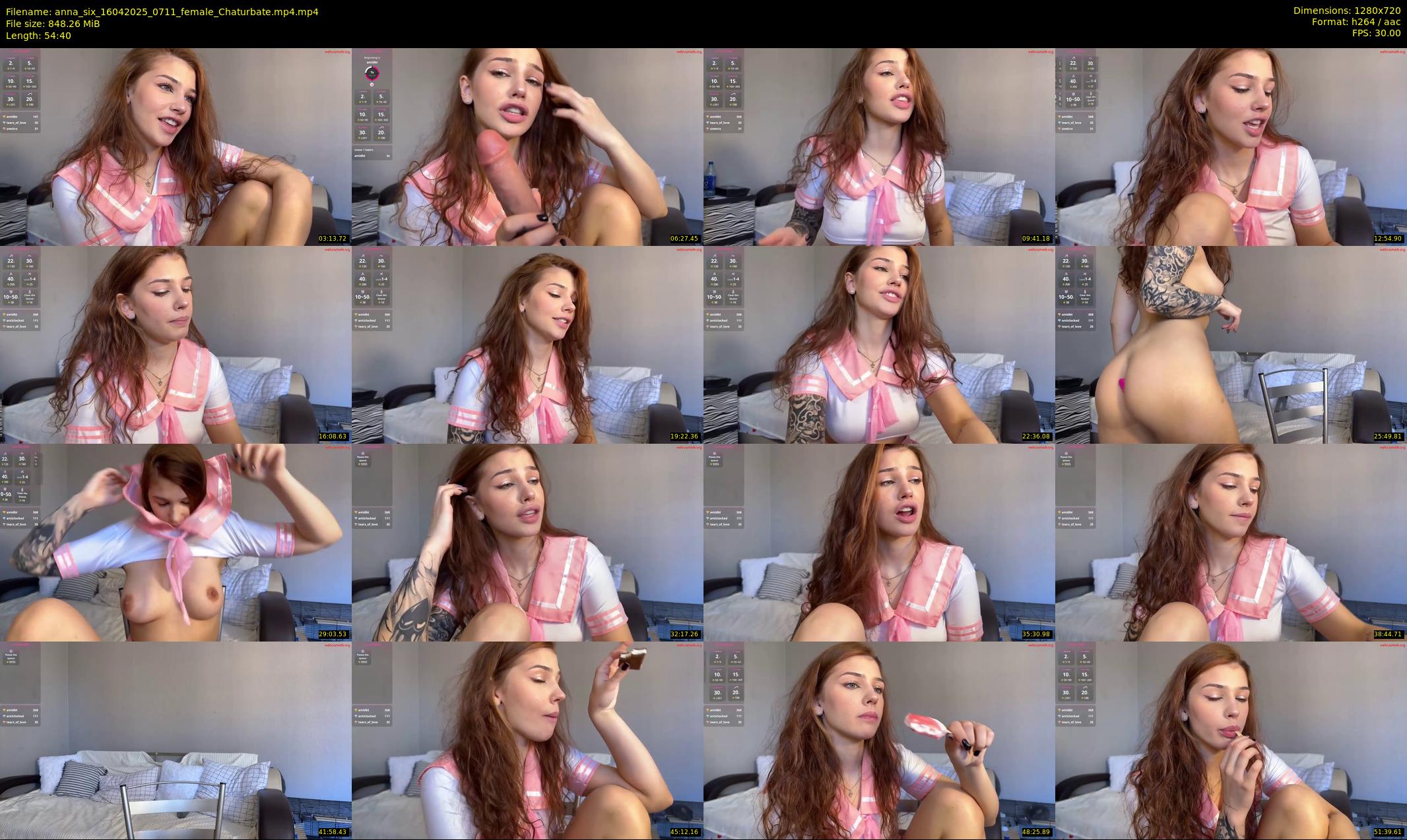 anna_six — 55 minute Chaturbate female cam show recording, 720p, Apr 16, 2025