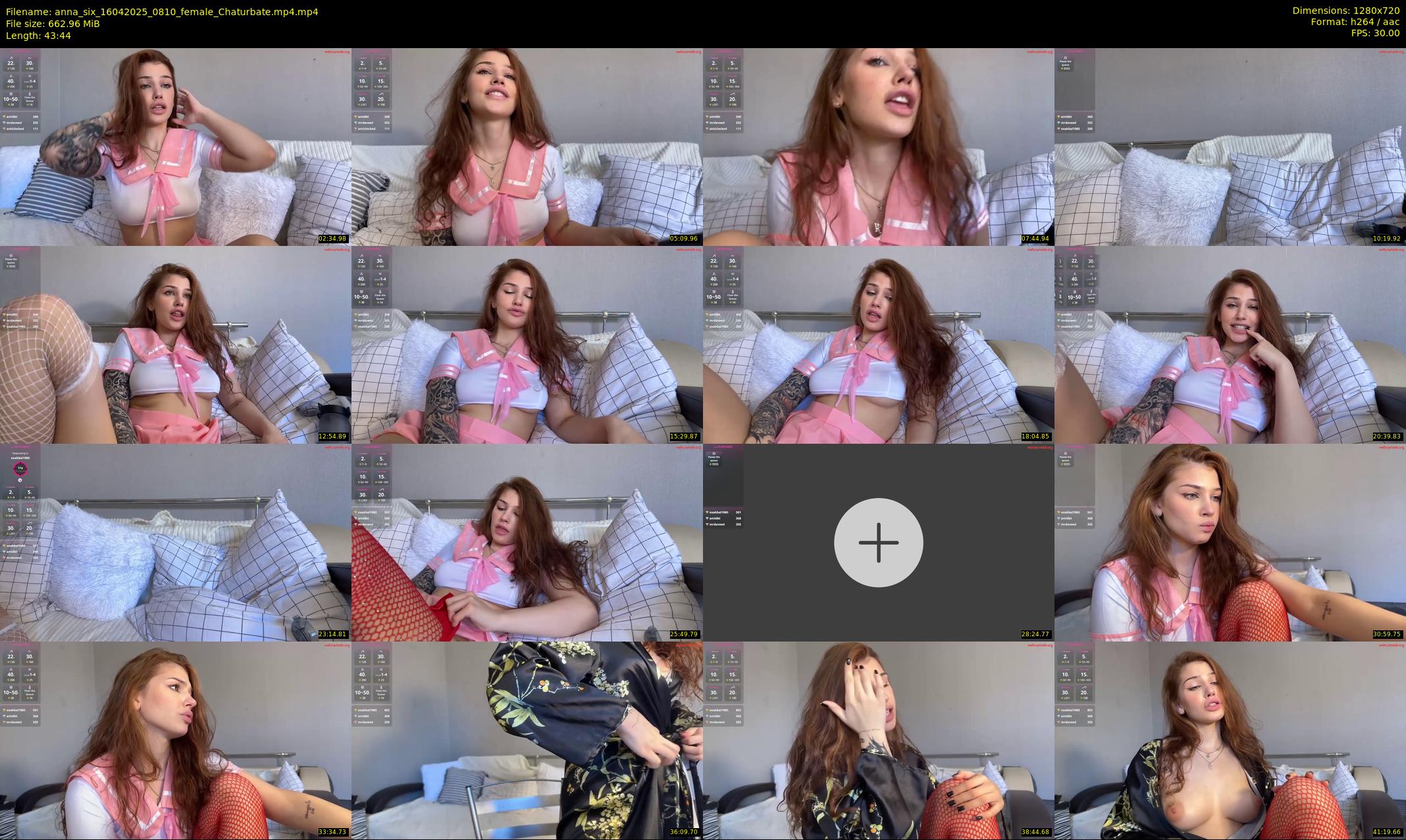 anna_six — 44 minute Chaturbate female cam show recording, 720p, Apr 16, 2025