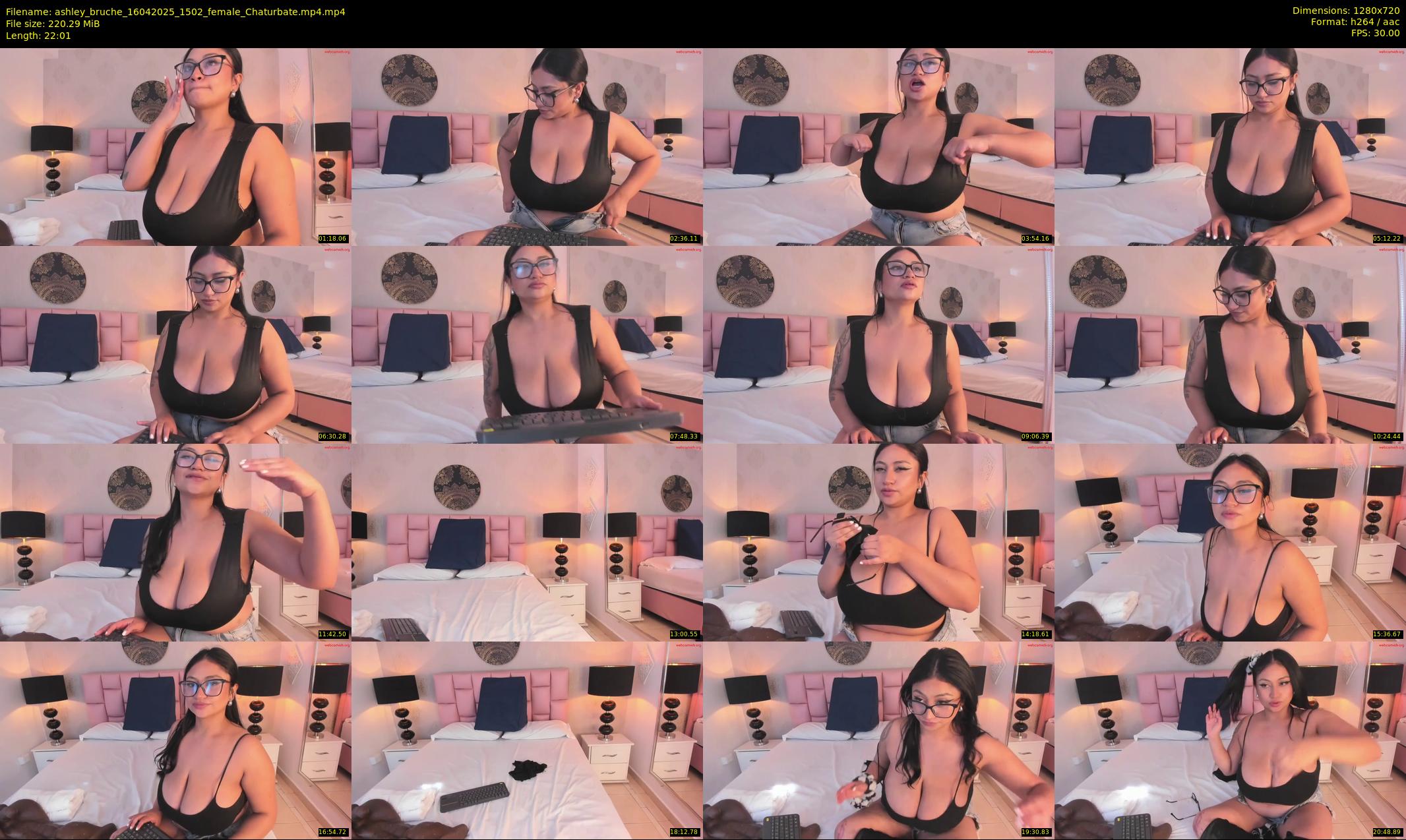 ashley_bruche — 23 minute Chaturbate female cam show recording, 720p, Apr 16, 2025