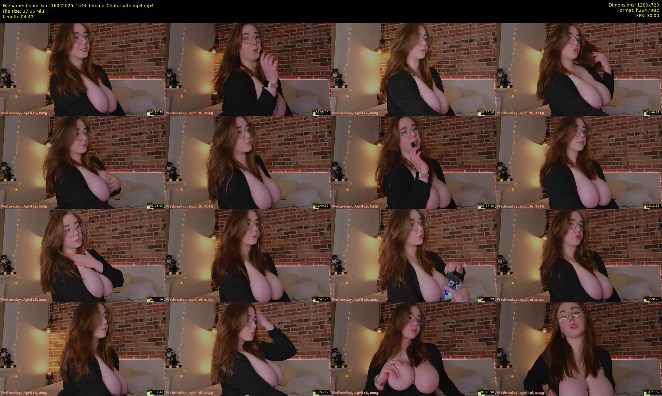 beam_kim — 5 minute Chaturbate female cam show recording, 720p, Apr 16, 2025