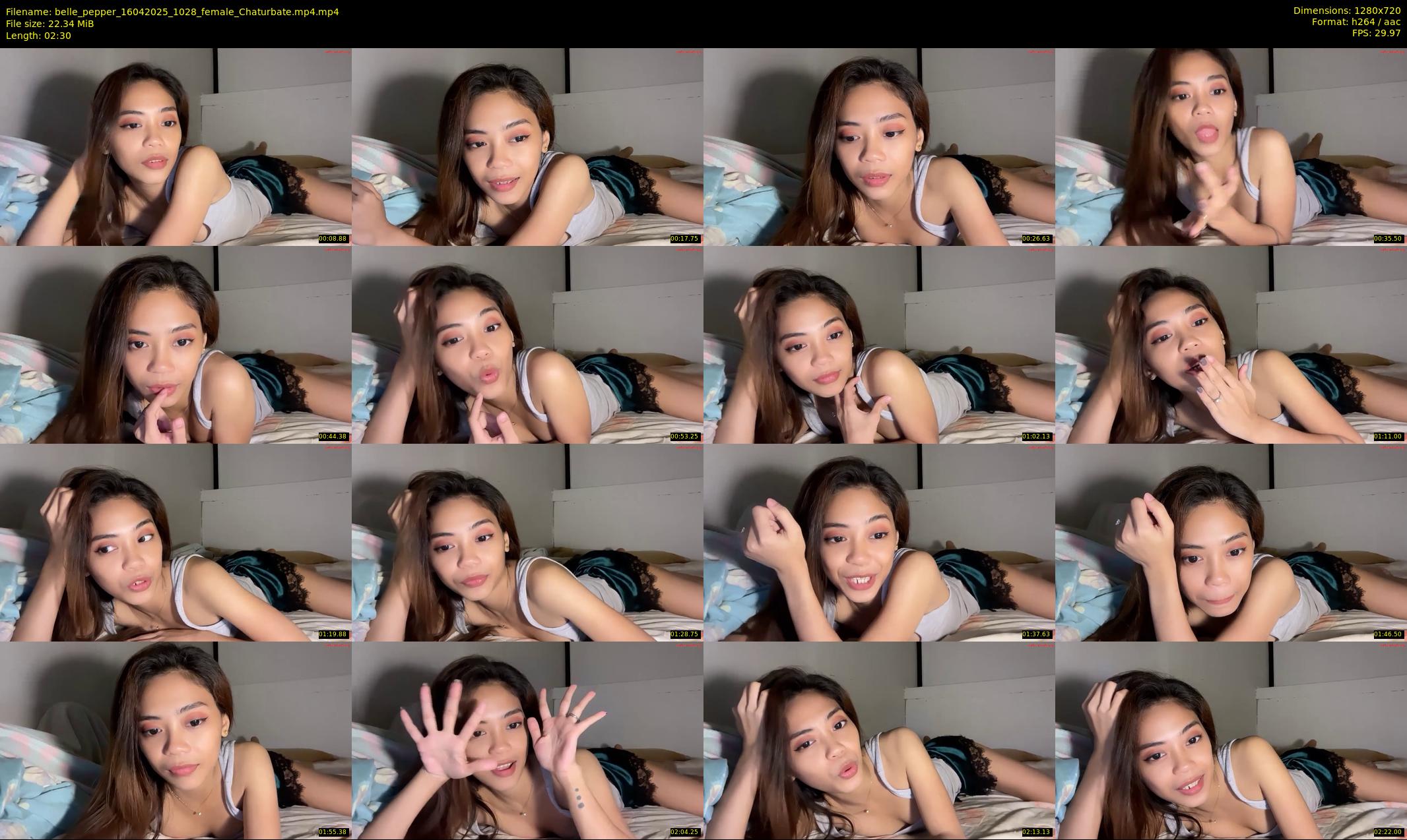 belle_pepper — 3 minute Chaturbate female cam show recording, 720p, Apr 16, 2025