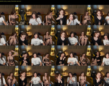 bright_diamonds_054 — 42 minute Chaturbate couple cam show recording, 720p, Apr 16, 2025