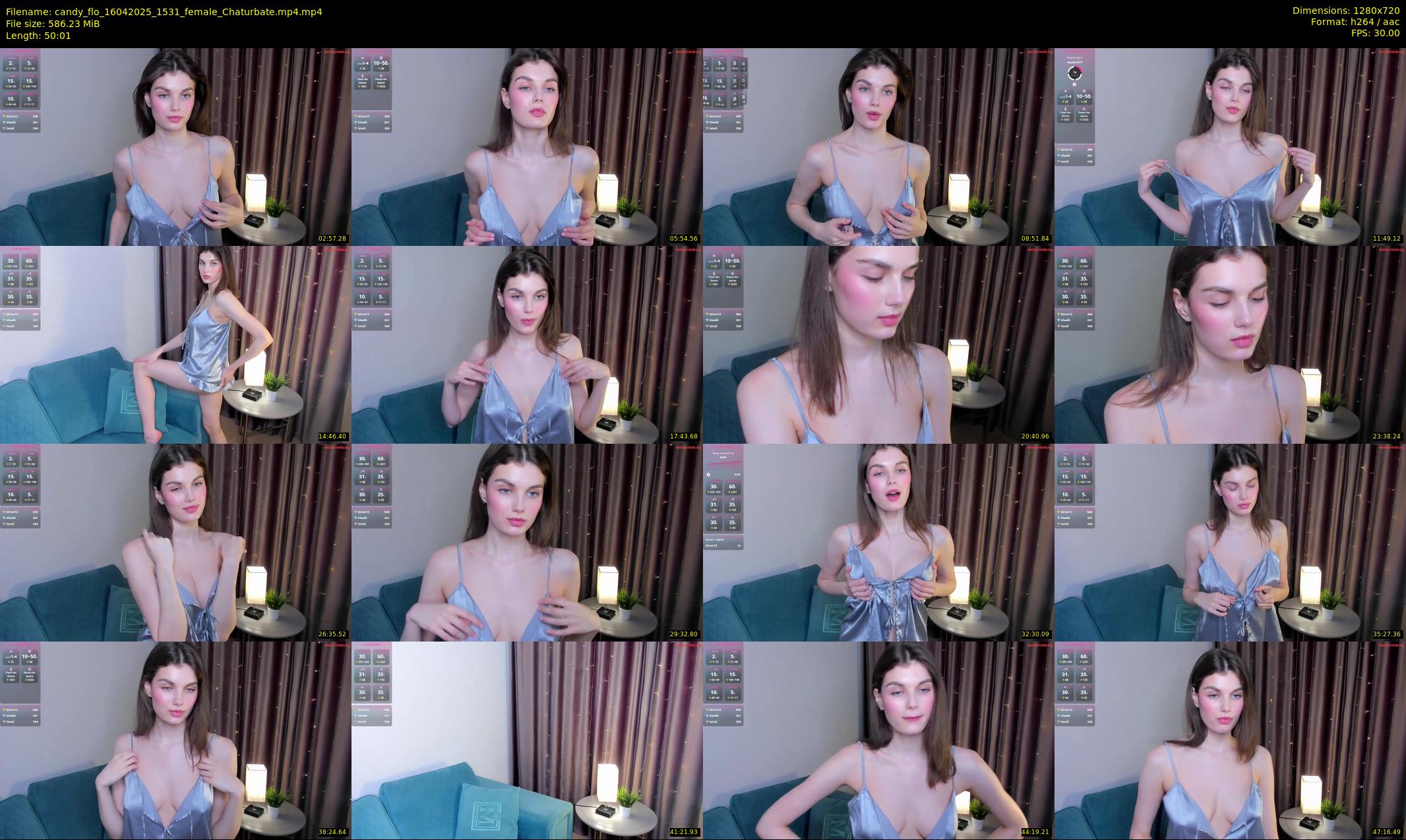 candy_flo — 51 minute Chaturbate female cam show recording, 720p, Apr 16, 2025