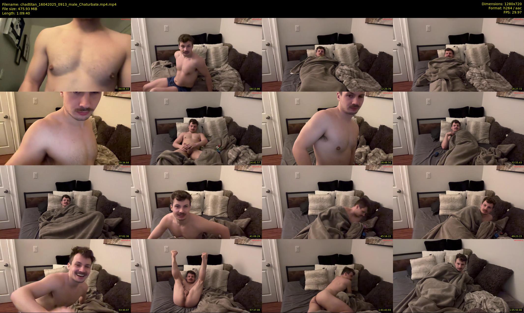 chadtitan — 70 minute Chaturbate male cam show recording, 720p, Apr 16, 2025