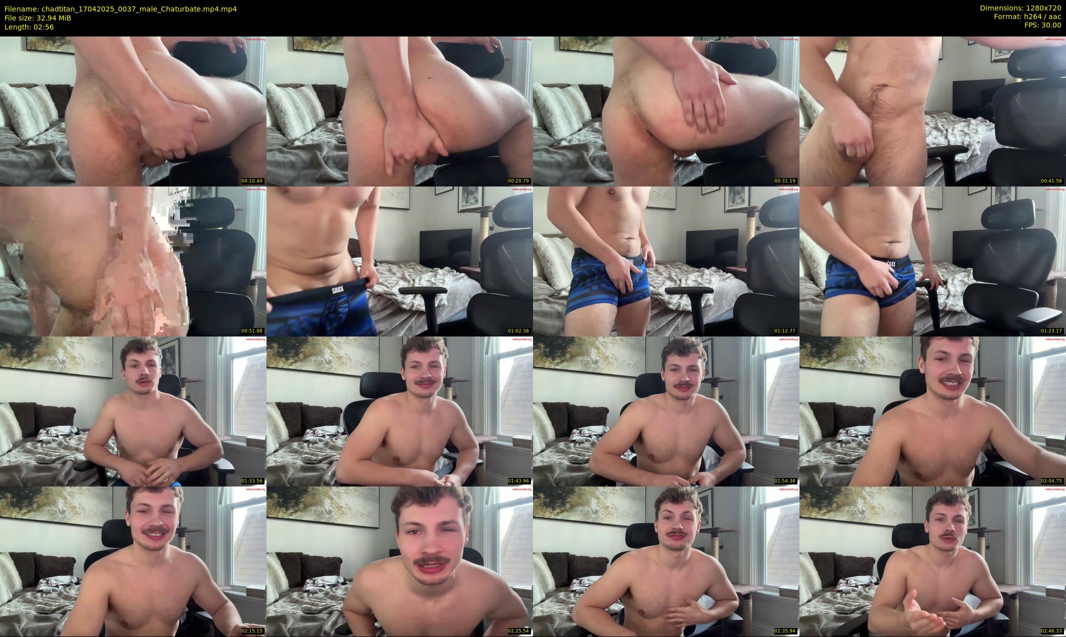 chadtitan — 3 minute Chaturbate male cam show recording, 720p, Apr 17, 2025