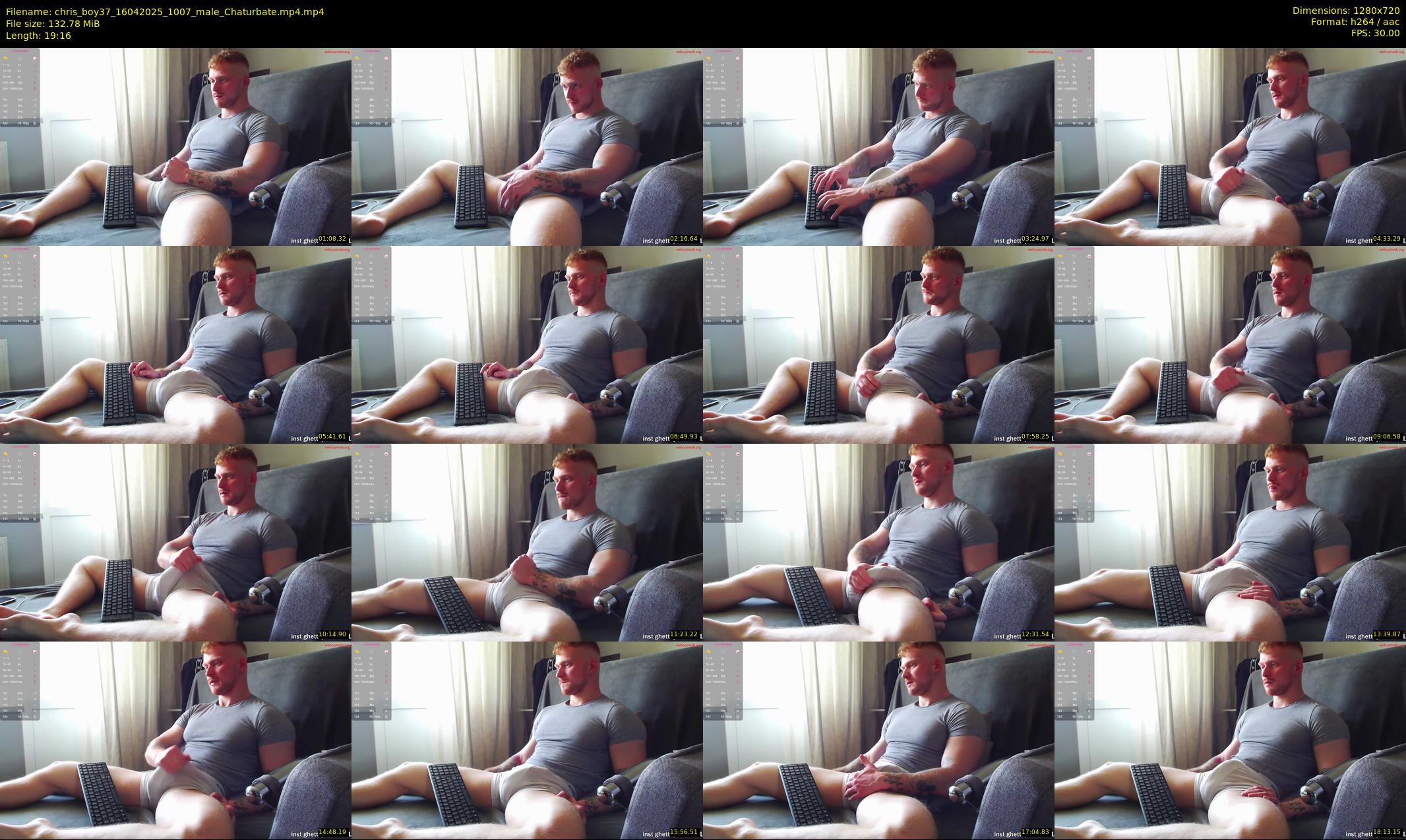 chris_boy37 — 20 minute Chaturbate male cam show recording, 720p, Apr 16, 2025