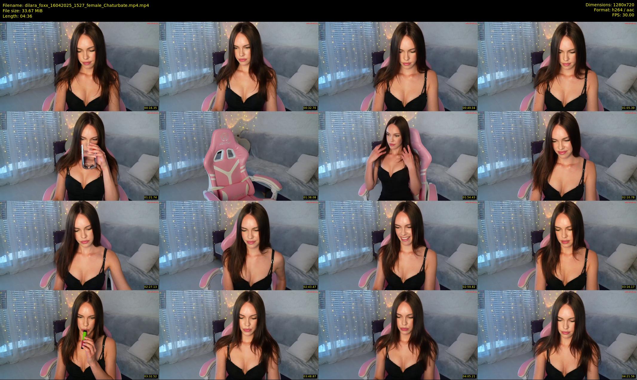 dilara_foxx — 5 minute Chaturbate female cam show recording, 720p, Apr 16, 2025