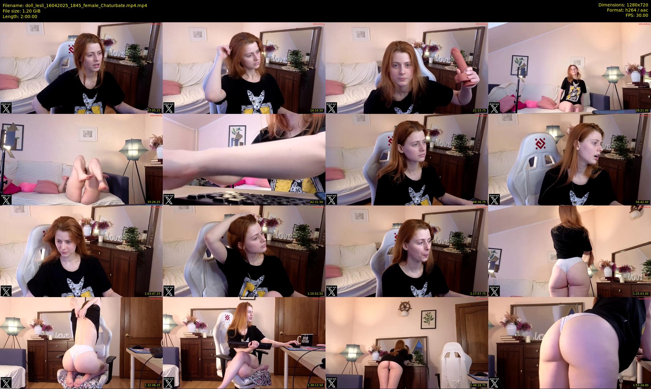 doll_lesli — 120 minute Chaturbate female cam show recording, 720p, Apr 16, 2025