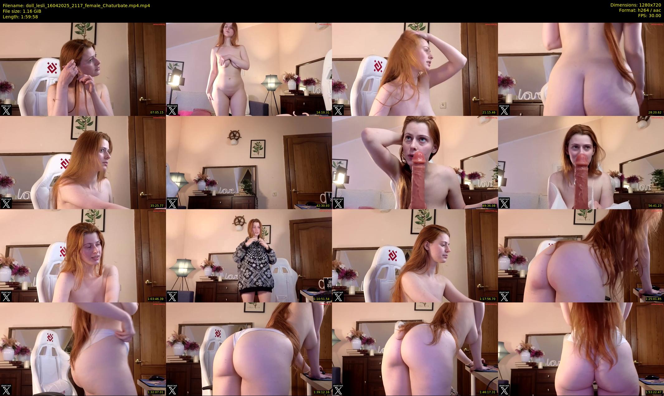 doll_lesli — 120 minute Chaturbate female cam show recording, 720p, Apr 16, 2025