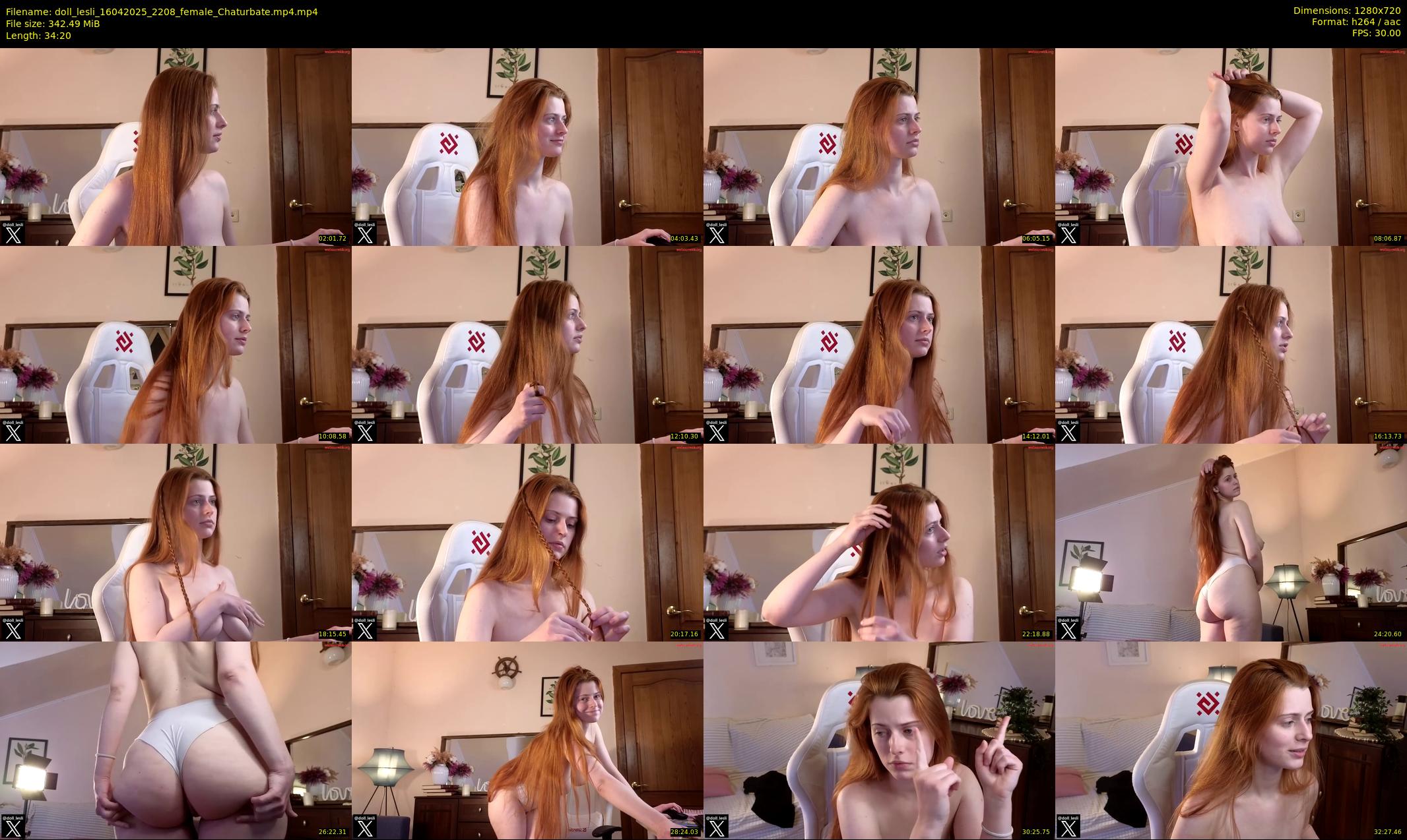 doll_lesli — 35 minute Chaturbate female cam show recording, 720p, Apr 16, 2025