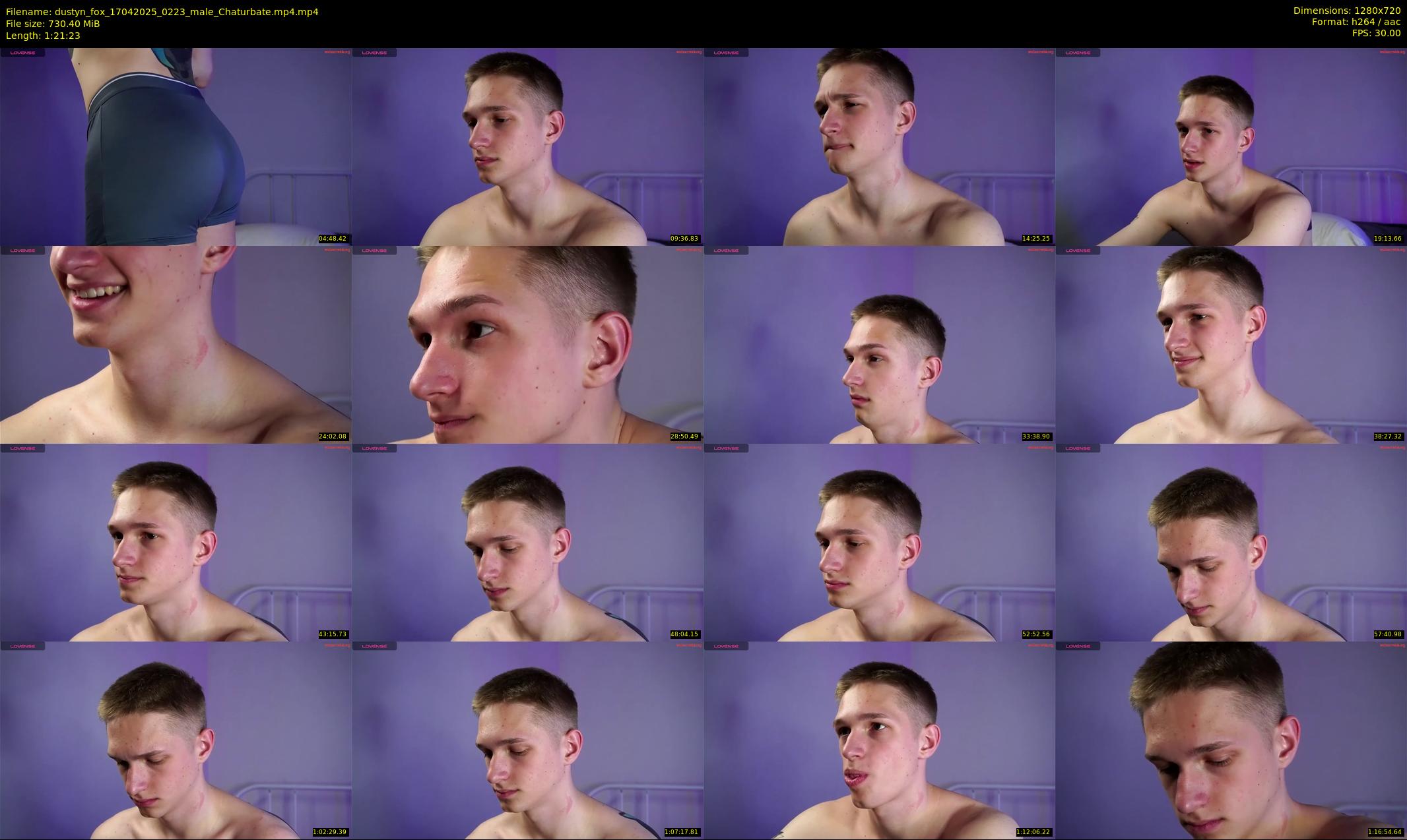 dustyn_fox — 82 minute Chaturbate male cam show recording, 720p, Apr 17, 2025