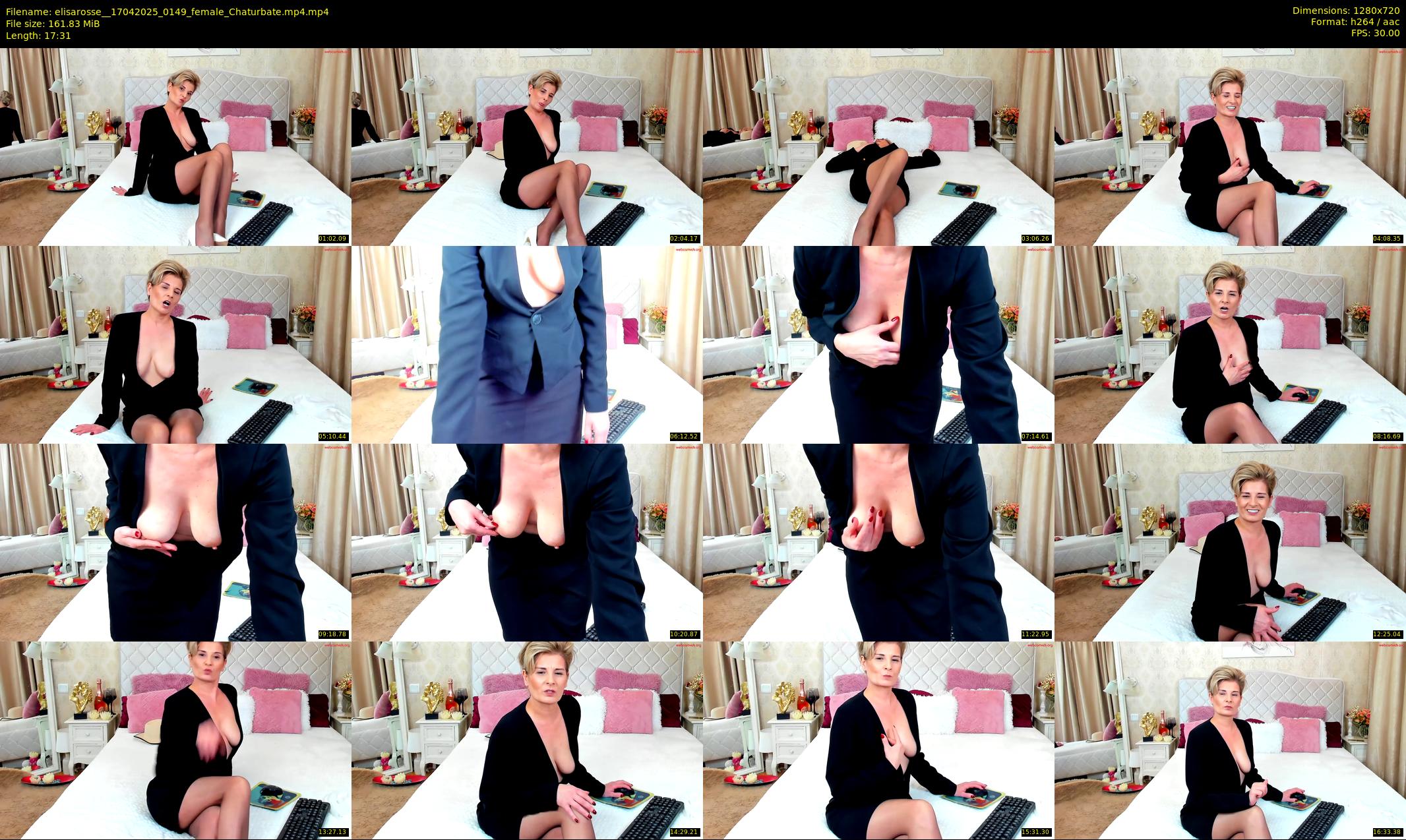 elisarosse_ — 18 minute Chaturbate female cam show recording, 720p, Apr 17, 2025