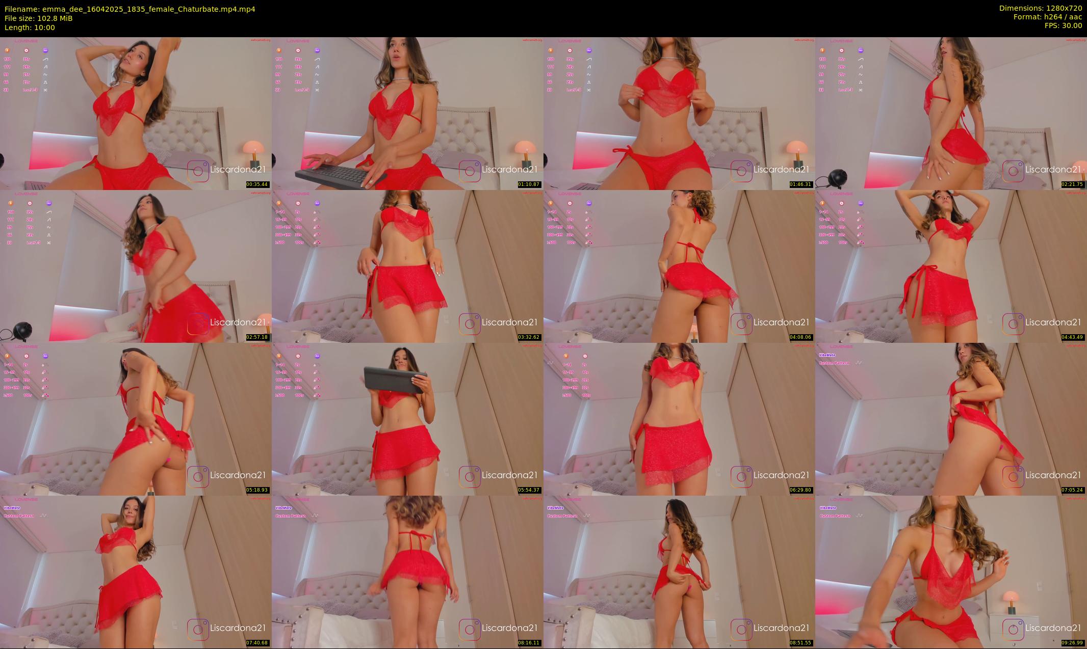 emma_dee — 10 minute Chaturbate female cam show recording, 720p, Apr 16, 2025