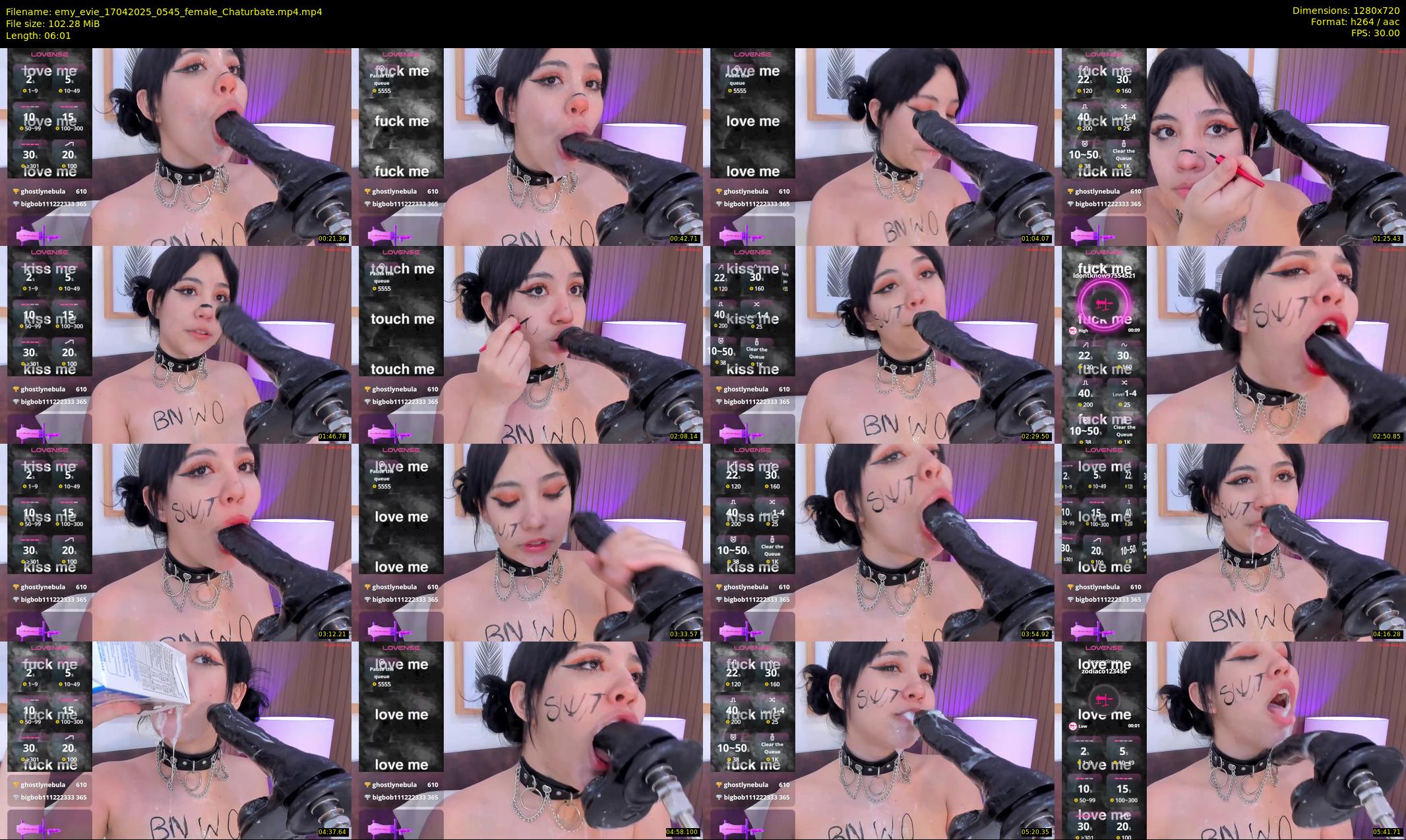emy_evie — 7 minute Chaturbate female cam show recording, 720p, Apr 17, 2025