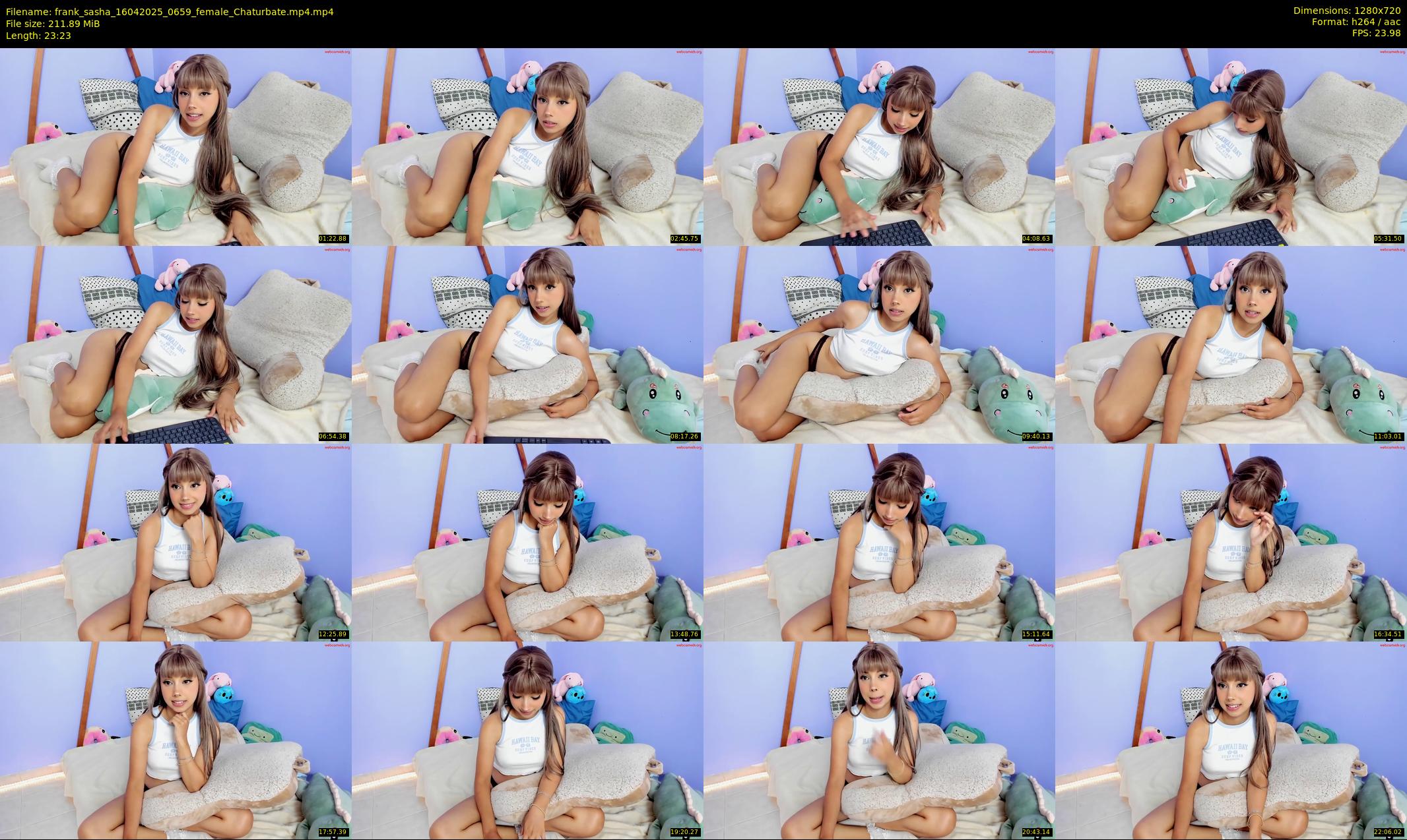 frank_sasha — 24 minute Chaturbate couple cam show recording, 720p, Apr 16, 2025