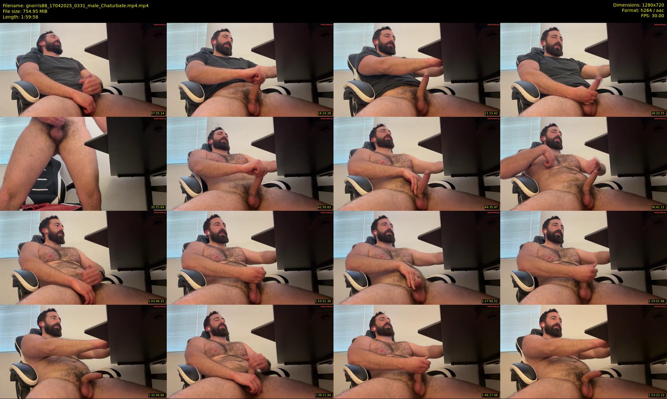 gnorris88 — 120 minute Chaturbate male cam show recording, 720p, Apr 17, 2025