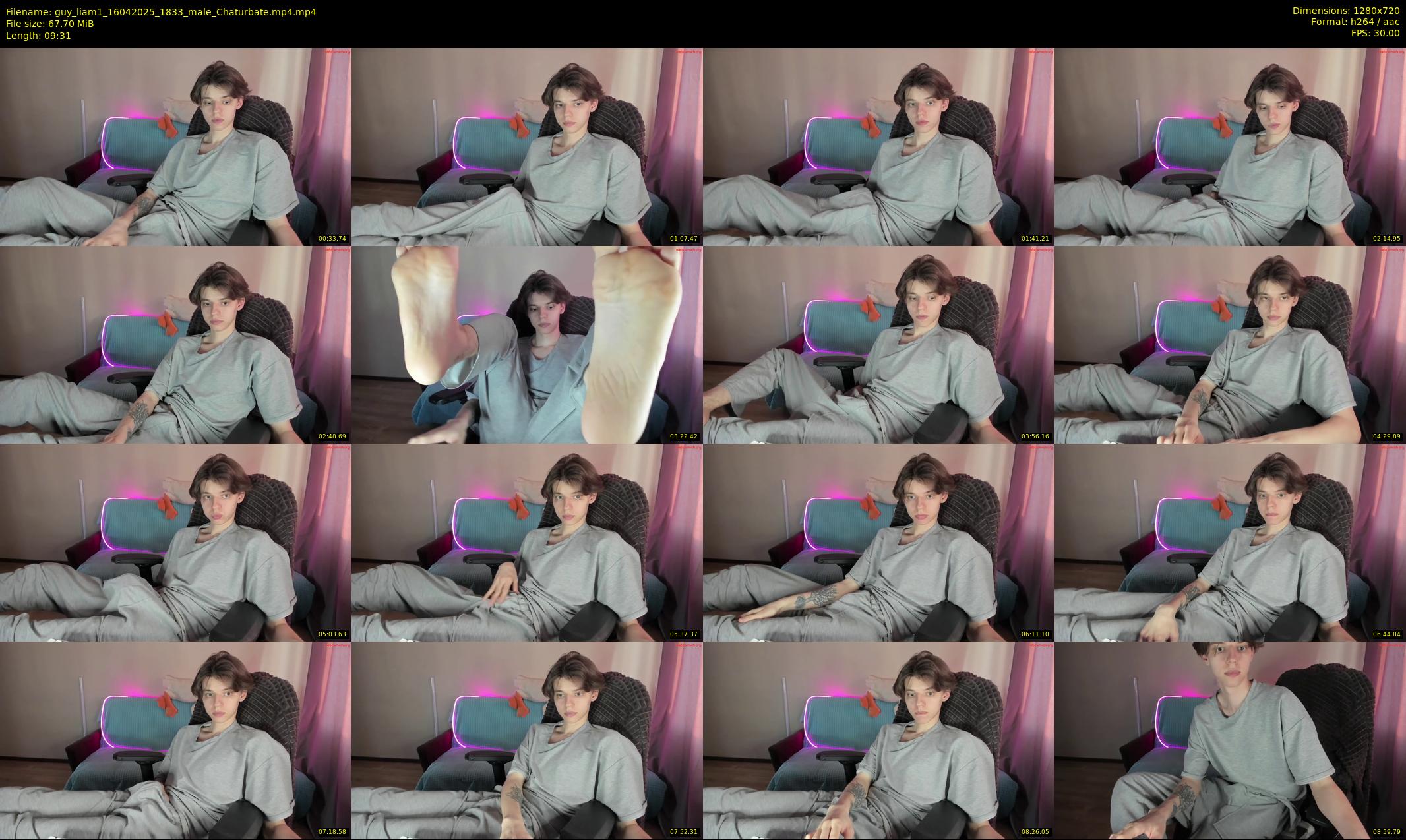 guy_liam1 — 10 minute Chaturbate male cam show recording, 720p, Apr 16, 2025