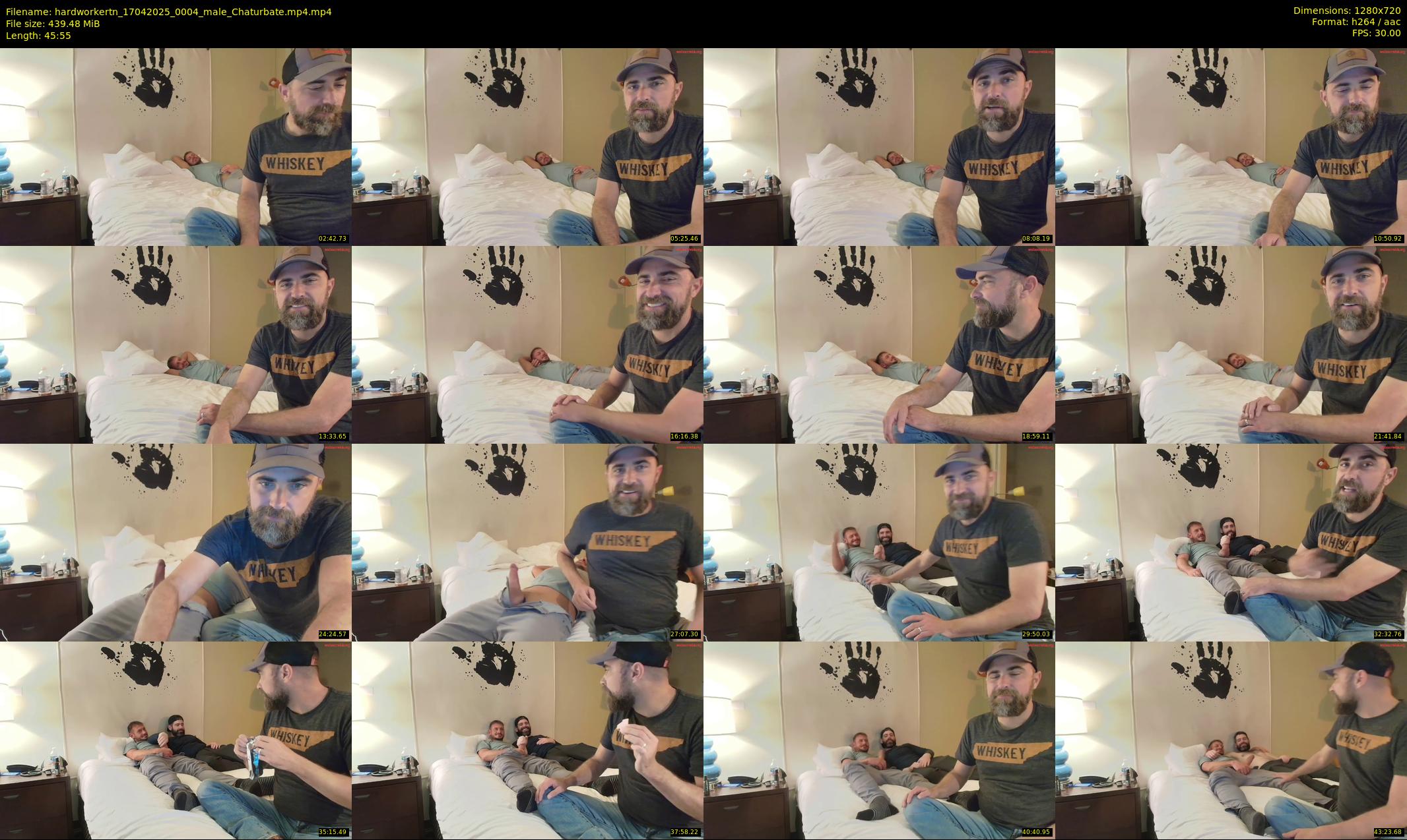 hardworkertn — 46 minute Chaturbate male cam show recording, 720p, Apr 17, 2025