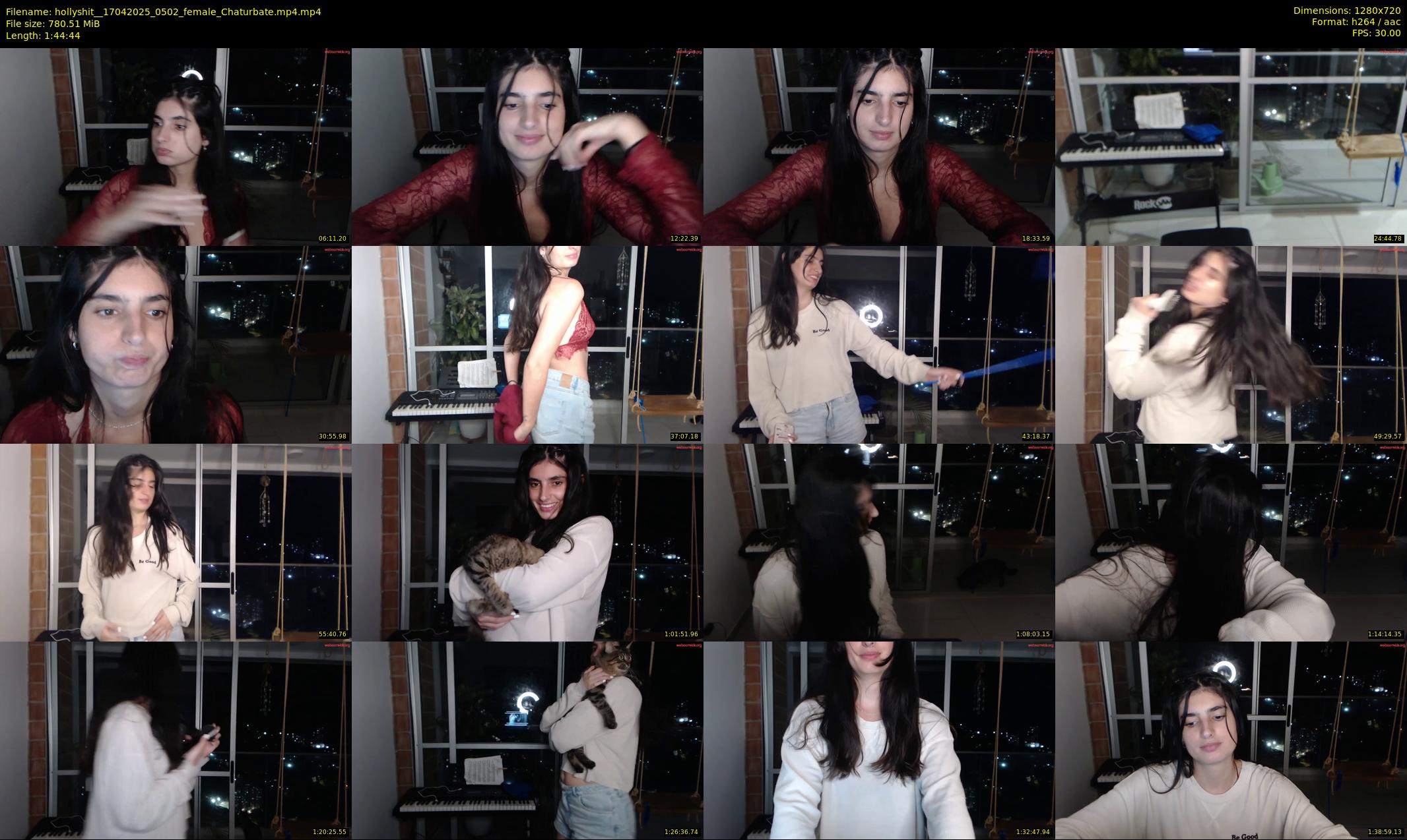 hollyshit_ — 105 minute Chaturbate female cam show recording, 720p, Apr 17, 2025