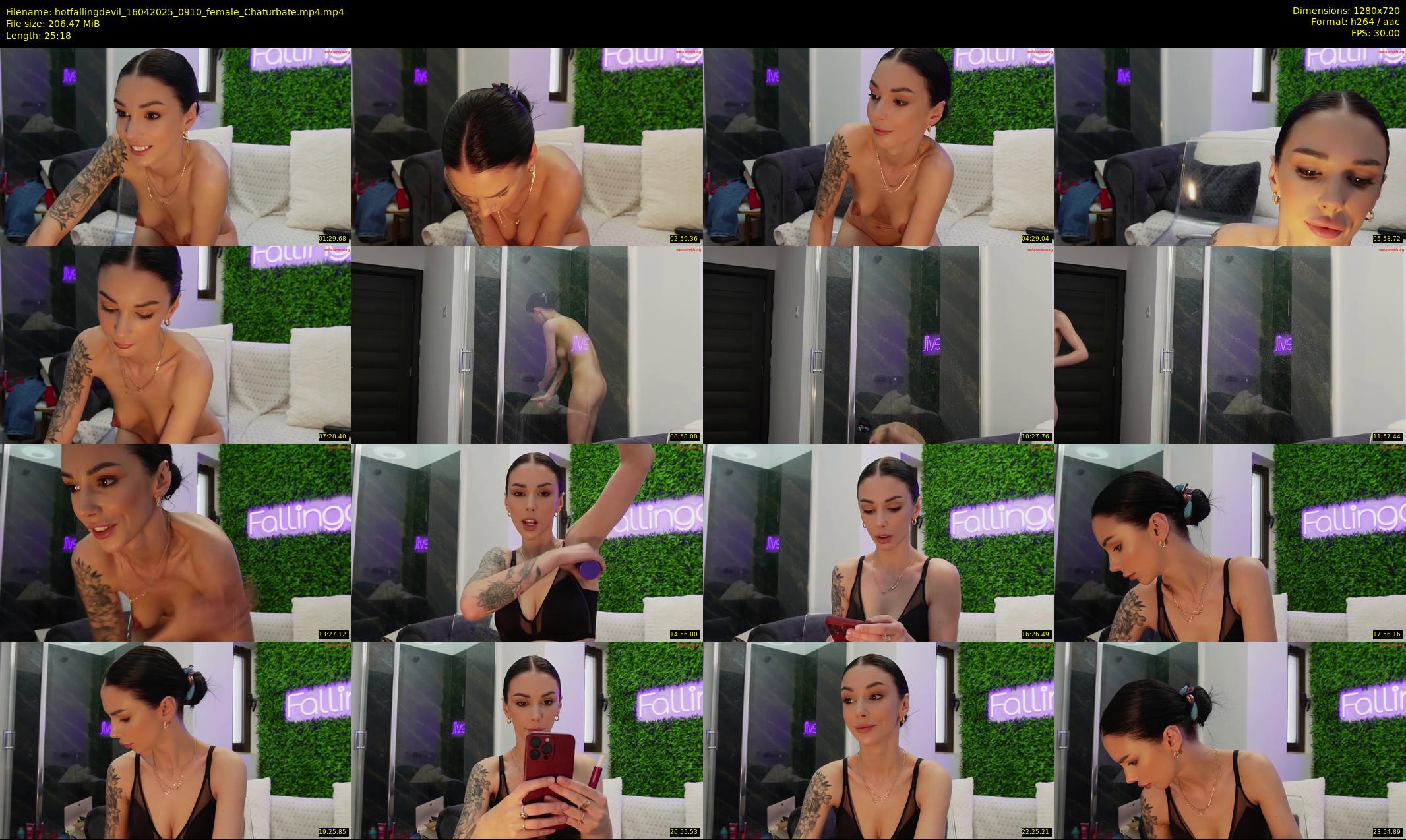 hotfallingdevil — 26 minute Chaturbate female cam show recording, 720p, Apr 16, 2025