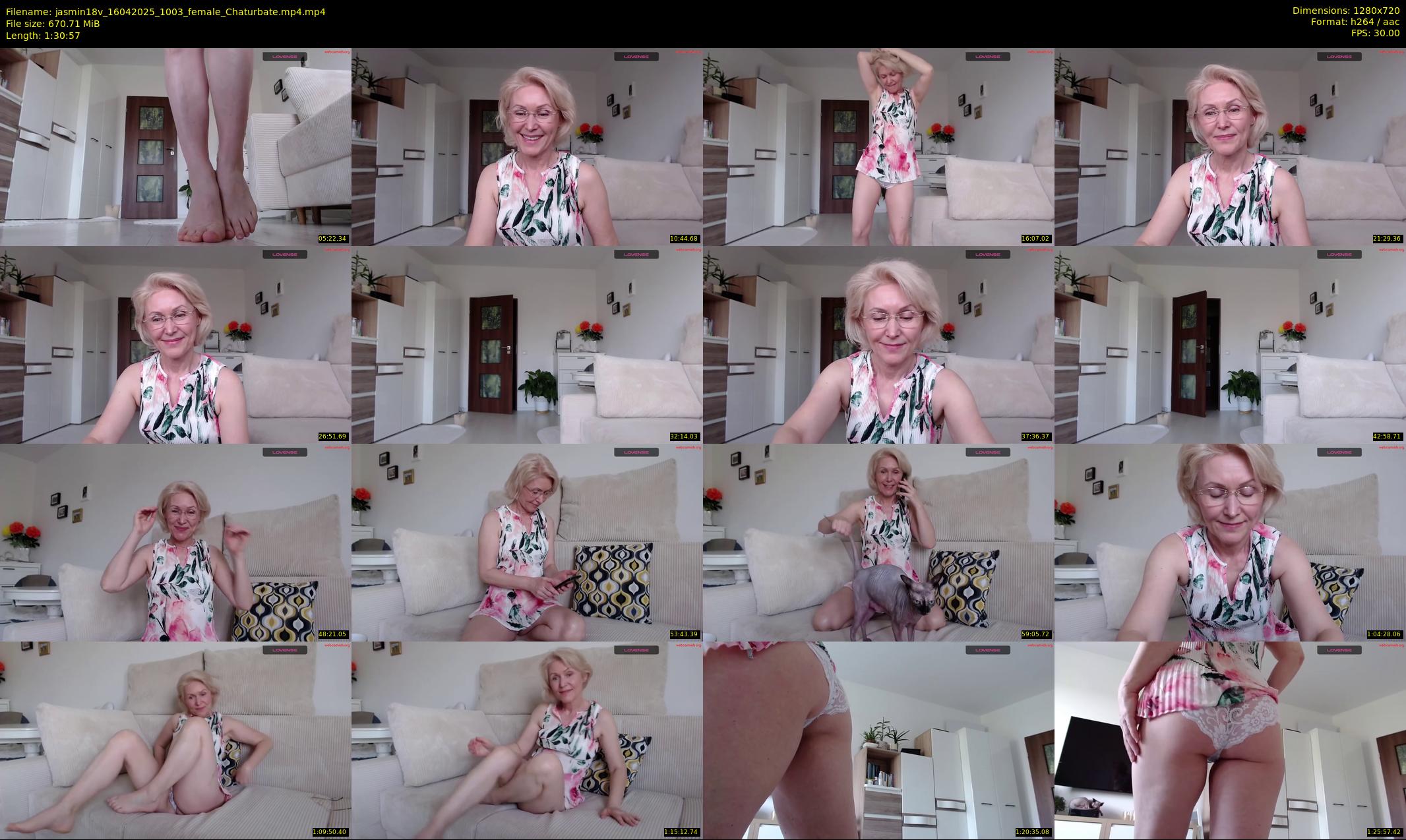 jasmin18v — 91 minute Chaturbate female cam show recording, 720p, Apr 16, 2025