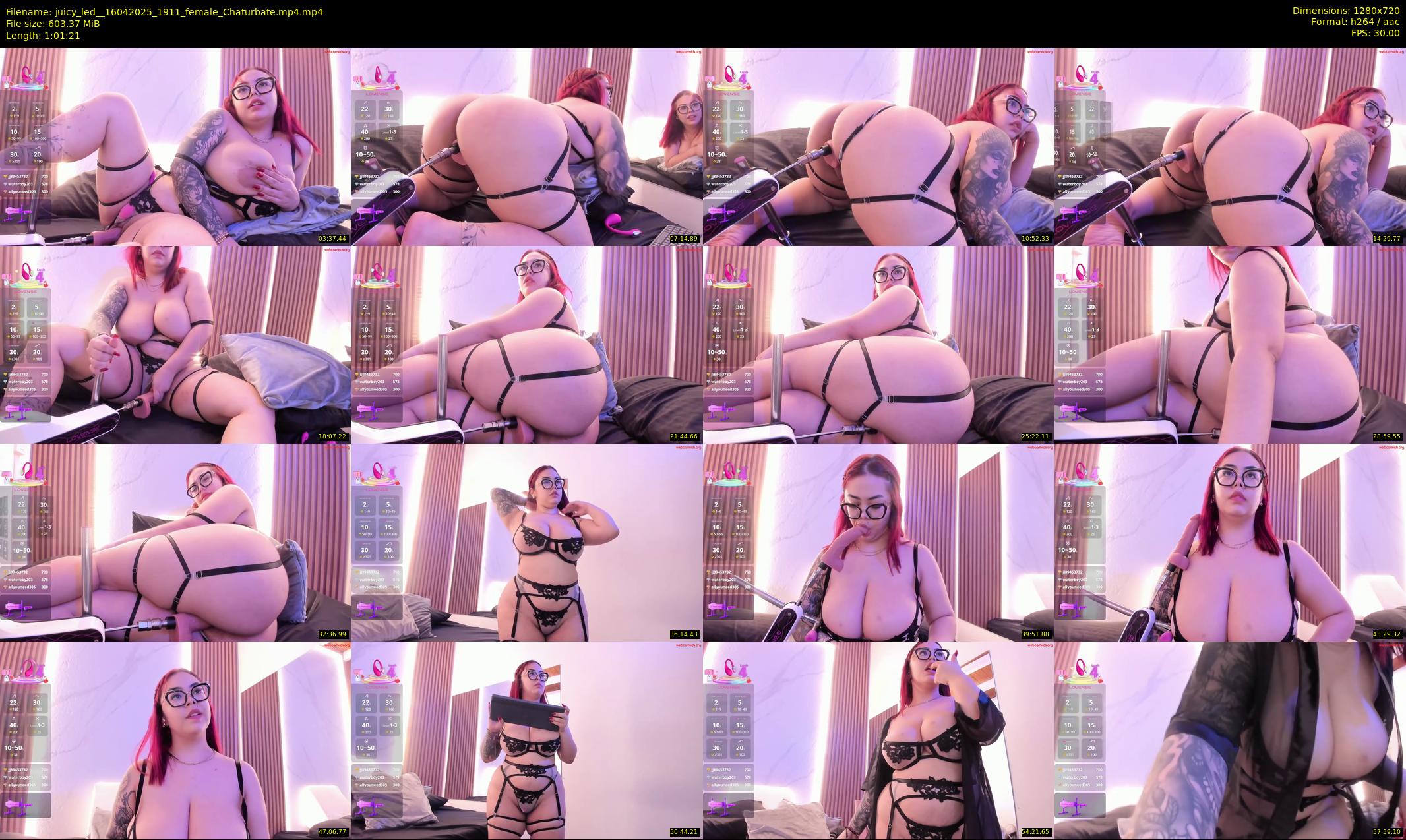 juicy_led_ — 62 minute Chaturbate female cam show recording, 720p, Apr 16, 2025