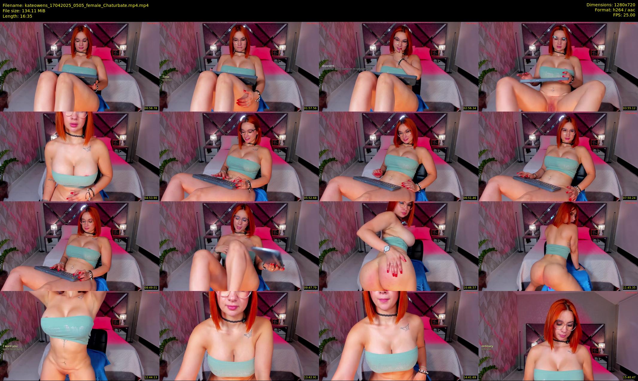 kateowens — 17 minute Chaturbate female cam show recording, 720p, Apr 17, 2025