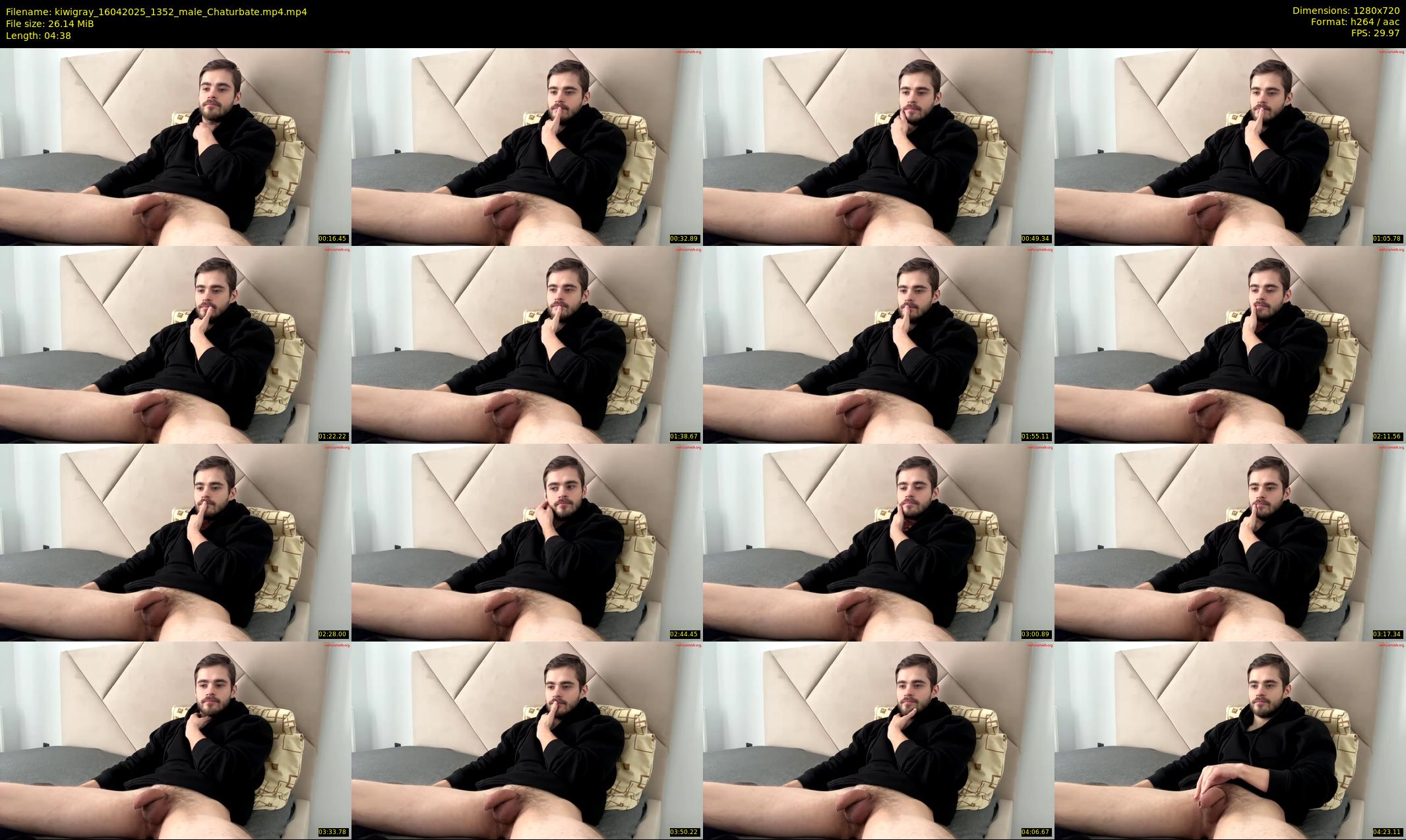 kiwigray — 5 minute Chaturbate male cam show recording, 720p, Apr 16, 2025