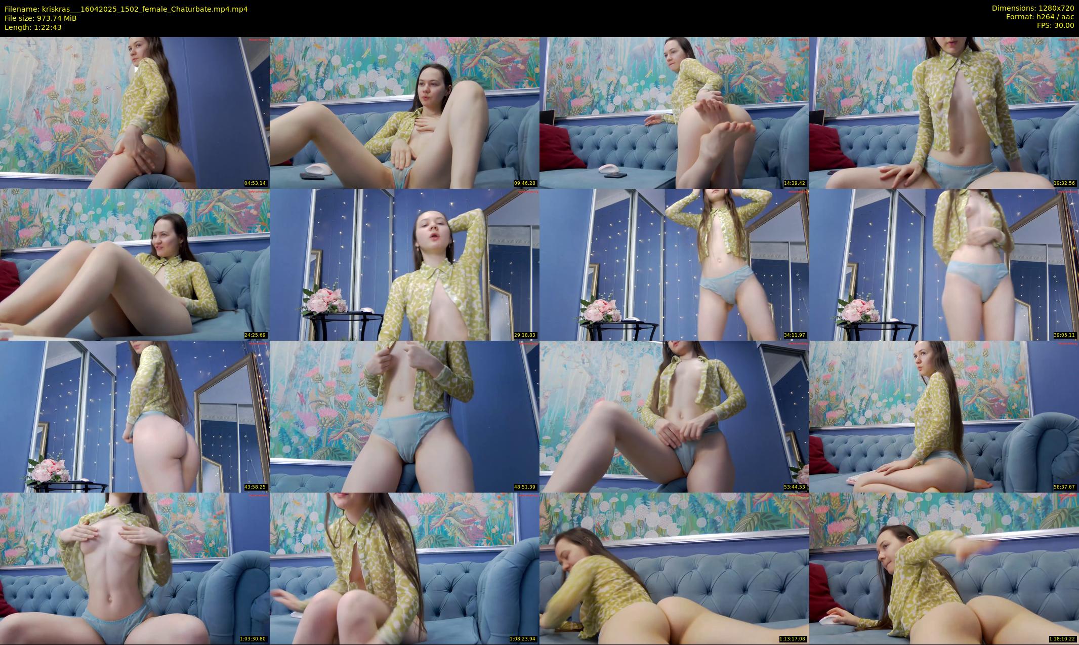 kriskras__ — 83 minute Chaturbate female cam show recording, 720p, Apr 16, 2025