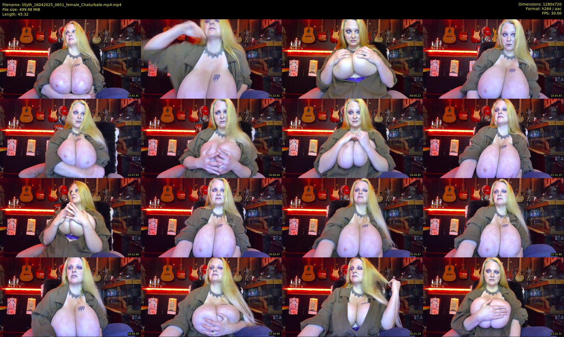 lillyth — 46 minute Chaturbate female cam show recording, 720p, Apr 16, 2025